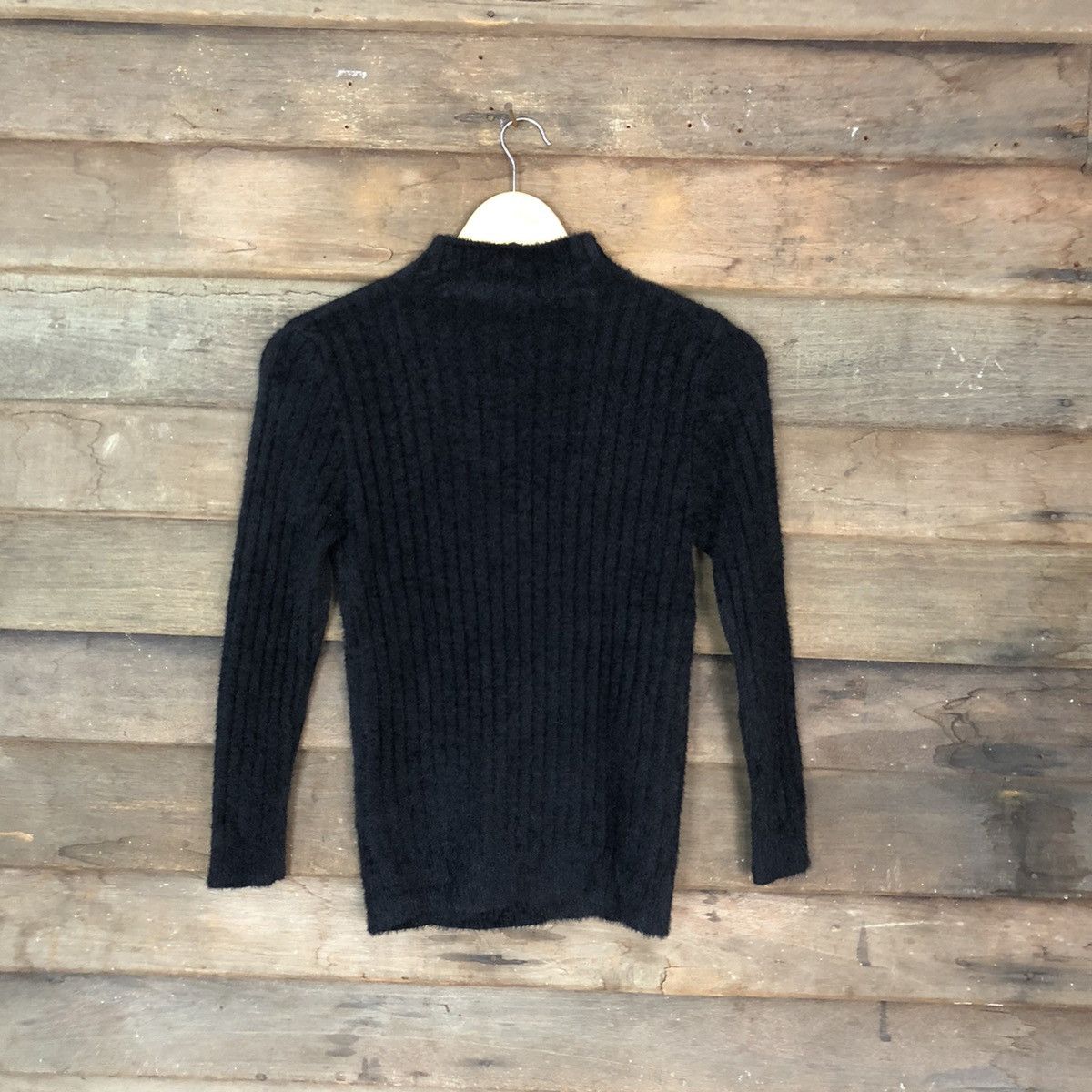 Homespun Knitwear × Japanese Brand Japanese Brand Shag Shaggy Fur Mohair Knitwear #7043 Size S / US 4 / IT 40 - 9 Thumbnail