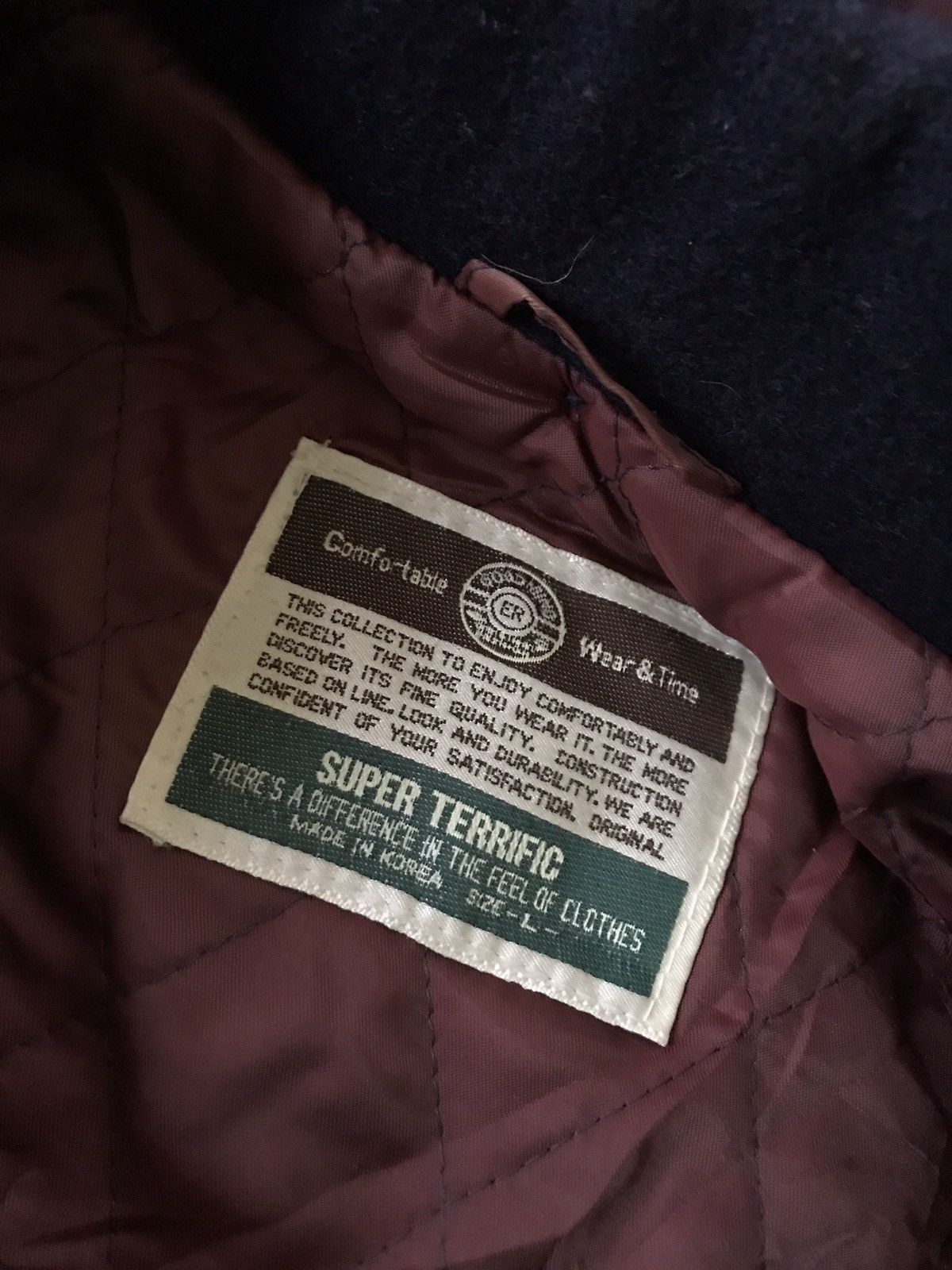 Japanese Brand × Vintage Vintage Super Terrific hoodies varsity Jacket Size US L / EU 52-54 / 3 - 9 Thumbnail