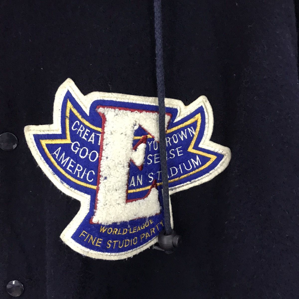 Japanese Brand × Vintage Vintage Super Terrific hoodies varsity Jacket Size US L / EU 52-54 / 3 - 3 Thumbnail