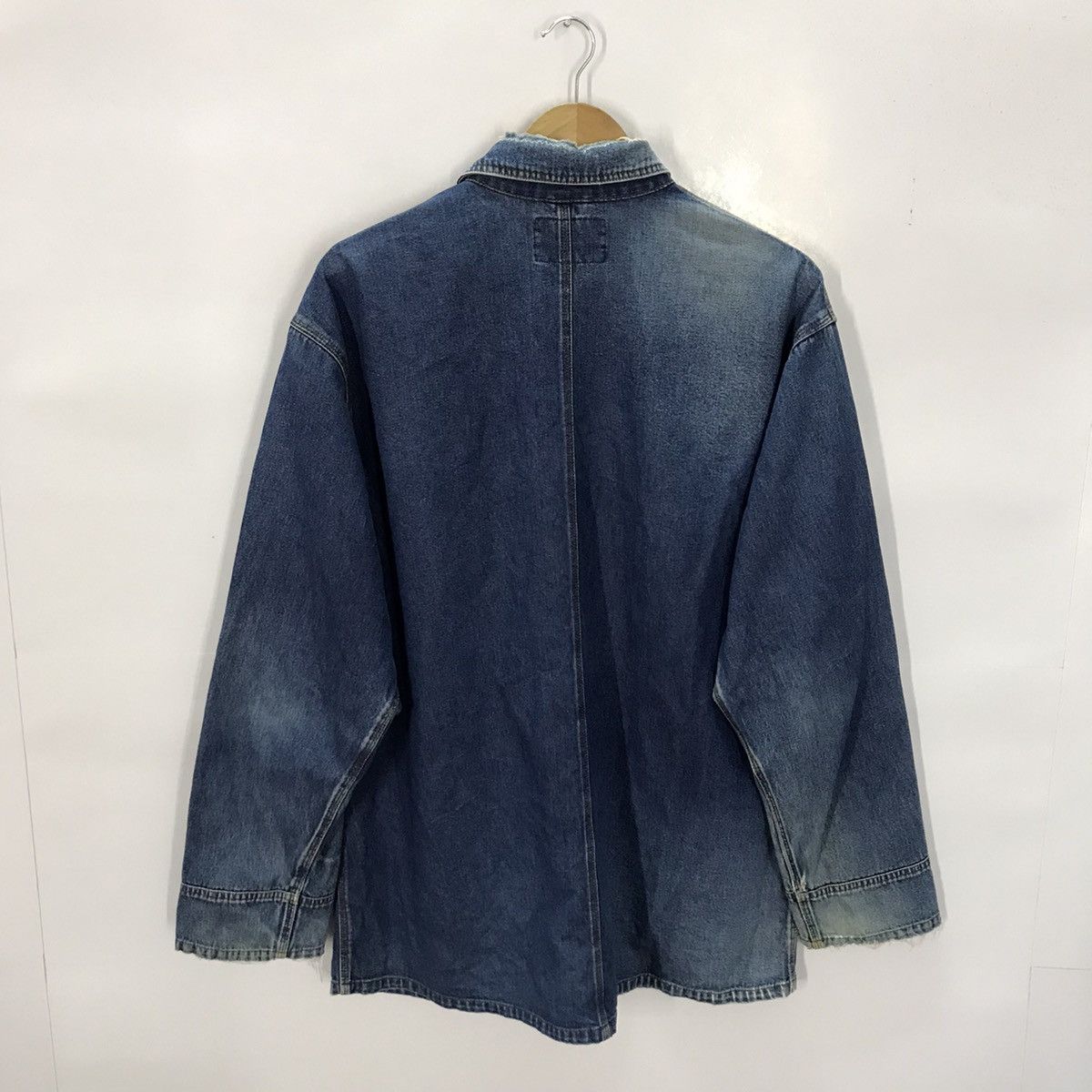 Japanese Brand Vintage Pisaalto denim jacket distressed work jacket Size US XL / EU 56 / 4 - 4 Thumbnail