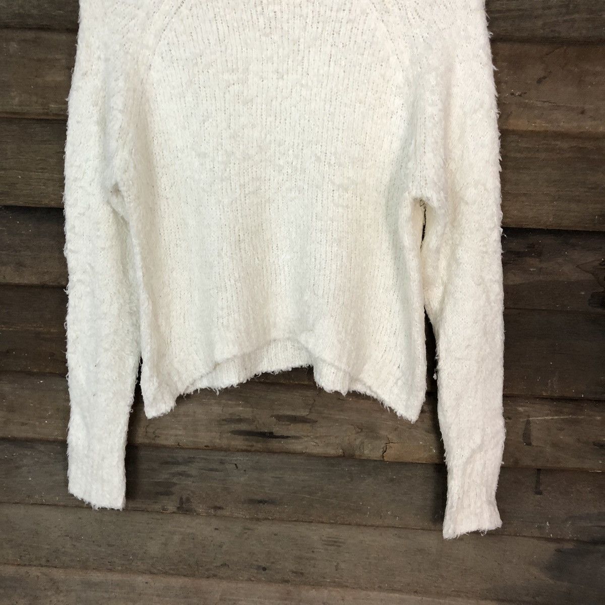 Homespun Knitwear × Japanese Brand Retro Girl Shag Shaggy Fur Mohair Knitwear #7010 Size M / US 6-8 / IT 42-44 - 3 Thumbnail