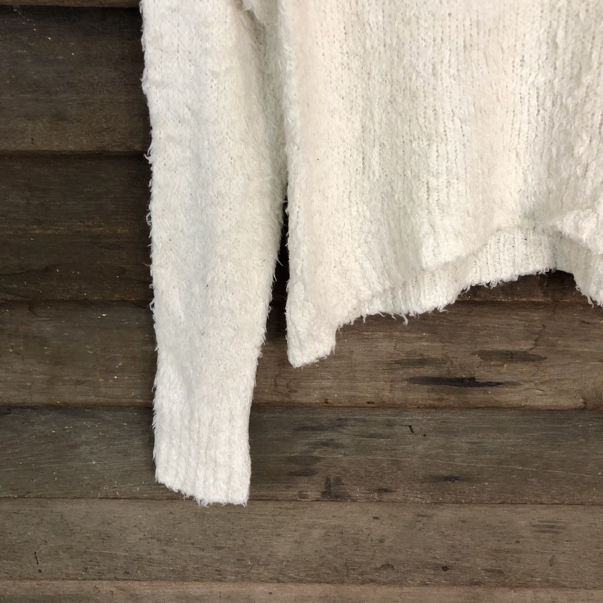 Homespun Knitwear × Japanese Brand Retro Girl Shag Shaggy Fur Mohair Knitwear #7010 Size M / US 6-8 / IT 42-44 - 4 Thumbnail