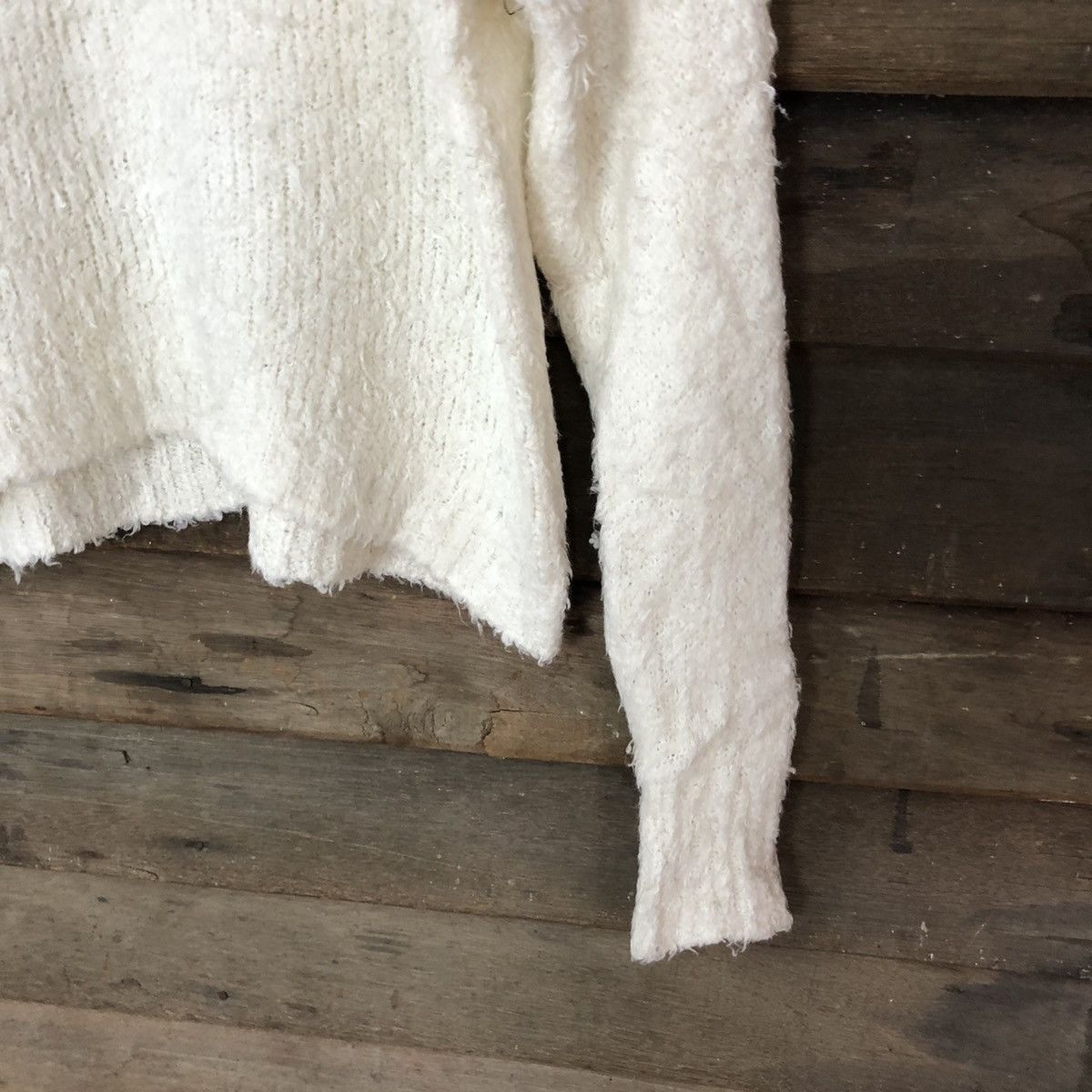 Homespun Knitwear × Japanese Brand Retro Girl Shag Shaggy Fur Mohair Knitwear #7010 Size M / US 6-8 / IT 42-44 - 5 Thumbnail