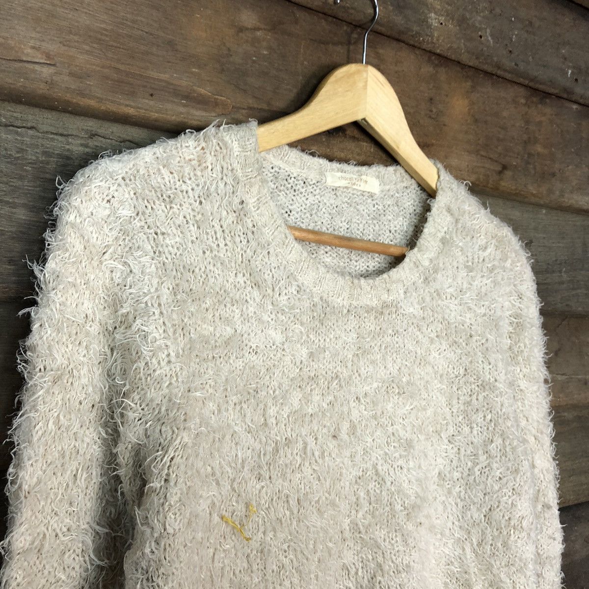 City Streets × Japanese Brand × Other Chocol Raffine Shag Shaggy Fur Mohair Knitwear #6979 Size US M / EU 48-50 / 2 - 6 Thumbnail