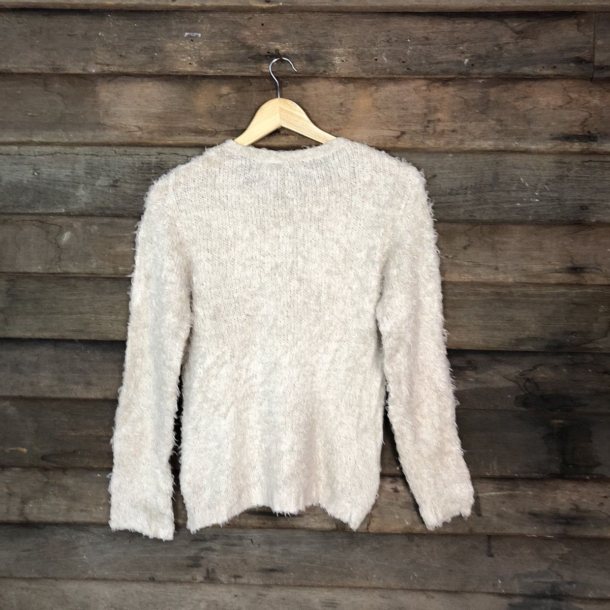 City Streets × Japanese Brand × Other Chocol Raffine Shag Shaggy Fur Mohair Knitwear #6979 Size US M / EU 48-50 / 2 - 9 Thumbnail