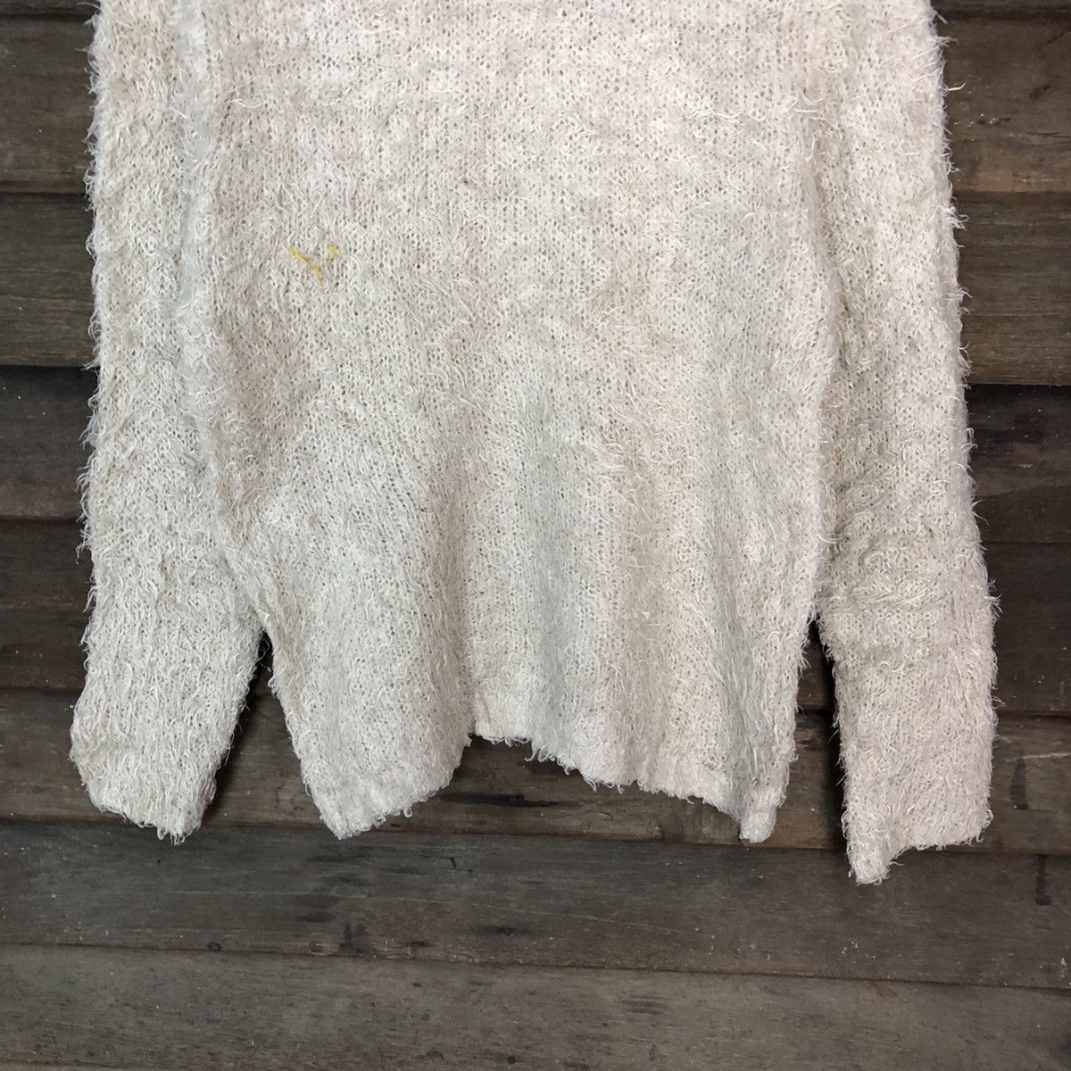 City Streets × Japanese Brand × Other Chocol Raffine Shag Shaggy Fur Mohair Knitwear #6979 Size US M / EU 48-50 / 2 - 3 Thumbnail