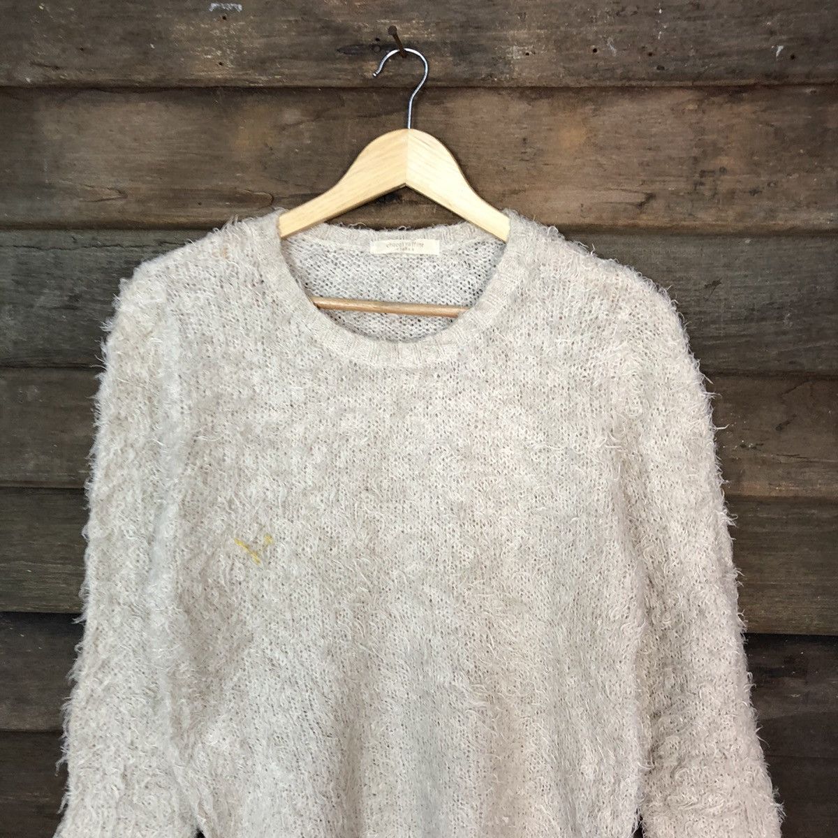City Streets × Japanese Brand × Other Chocol Raffine Shag Shaggy Fur Mohair Knitwear #6979 Size US M / EU 48-50 / 2 - 2 Thumbnail