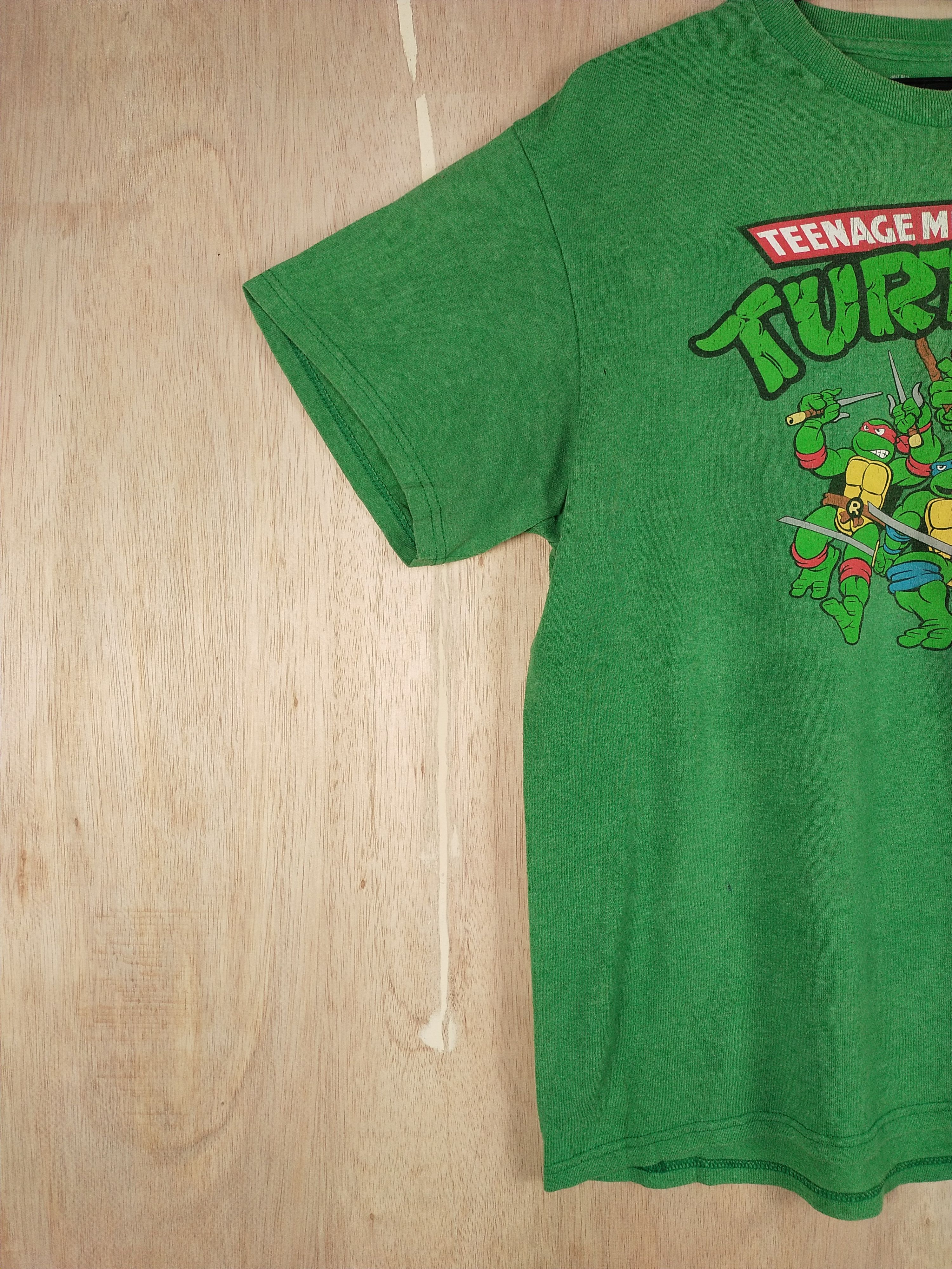 Cartoon Network DL Nickelodeon (Ninja Turtles) green Tshirt #2581 Size US M / EU 48-50 / 2 - 3 Thumbnail
