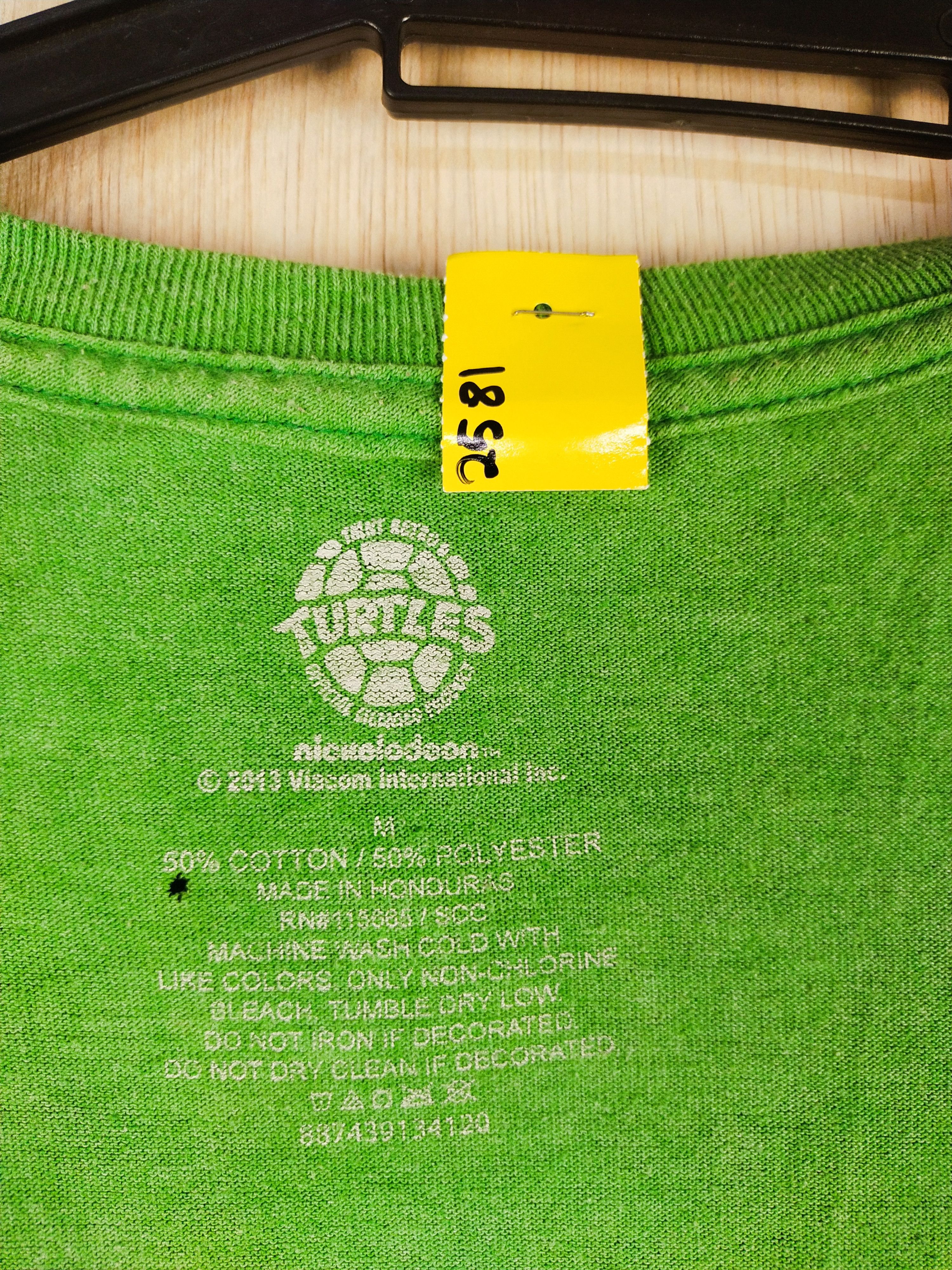 Cartoon Network DL Nickelodeon (Ninja Turtles) green Tshirt #2581 Size US M / EU 48-50 / 2 - 12 Thumbnail