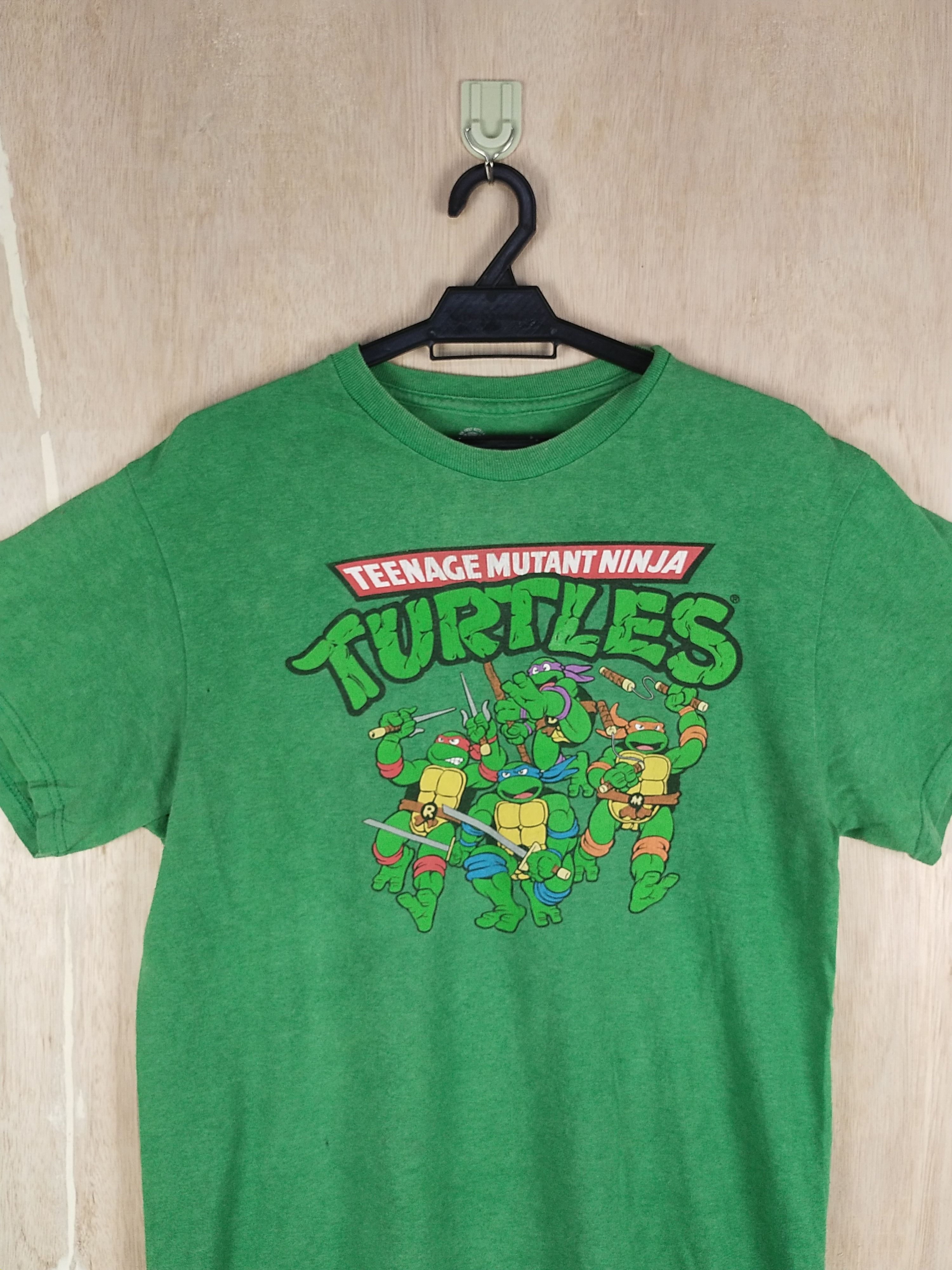 Cartoon Network DL Nickelodeon (Ninja Turtles) green Tshirt #2581 Size US M / EU 48-50 / 2 - 2 Thumbnail