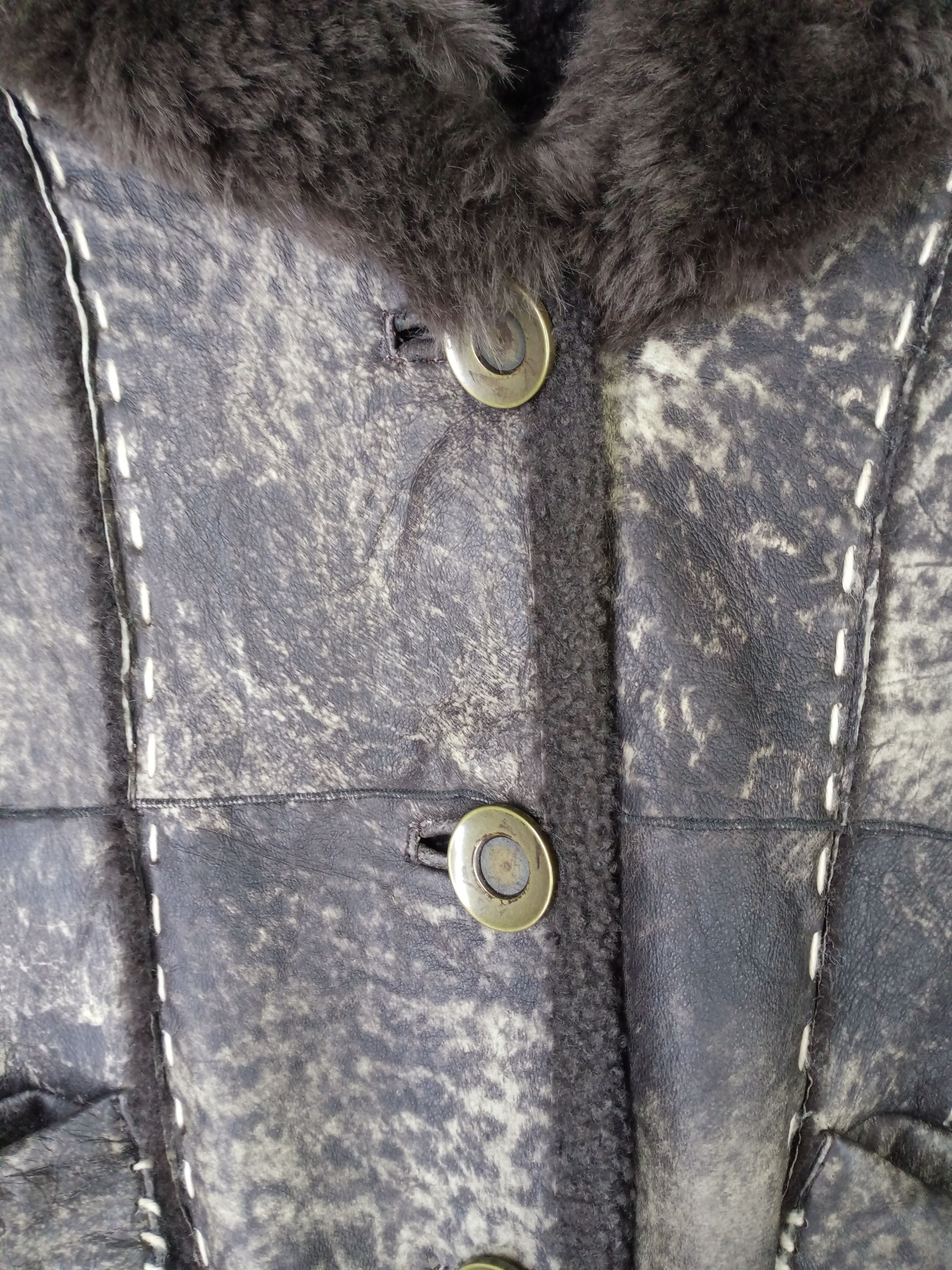 Japanese Brand RARE JENIFER LEONARDI FIRENZE ITALY SHERPA SHEARLING JACKET Size US M / EU 48-50 / 2 - 14 Thumbnail