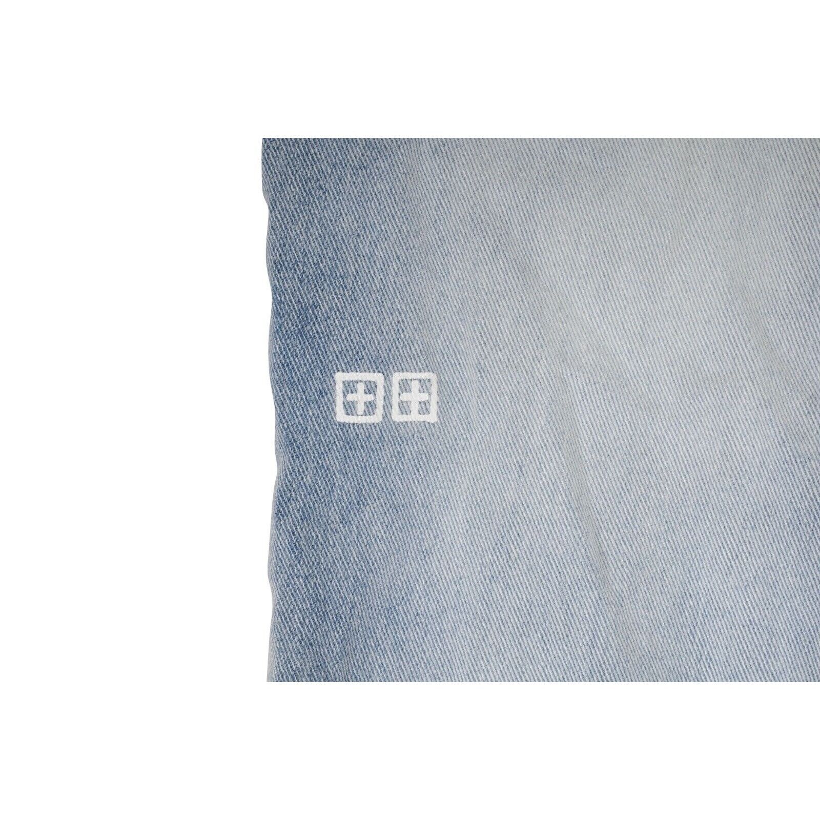 Ksubi Blue Wash Chitch Slim Fit Distressed Jeans - 01401 Size US 33 - 8 Thumbnail
