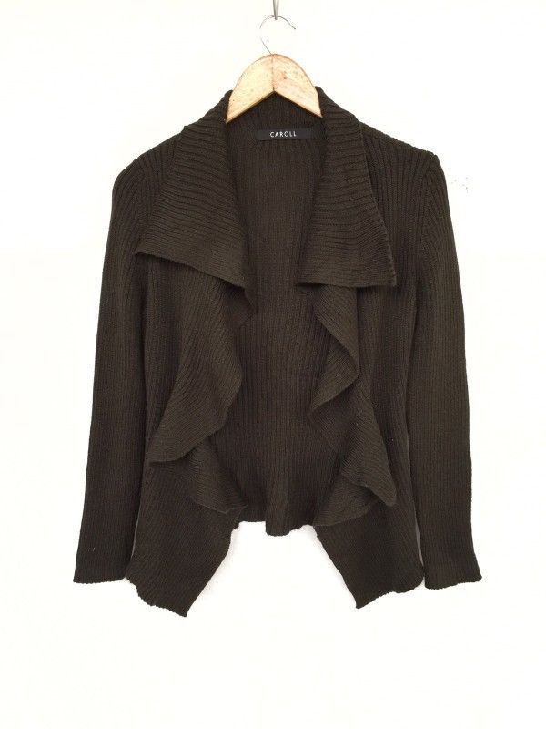Issey Miyake 💥Vintage Caroll Italy Cardigan Knitwear Size M / US 6-8 / IT 42-44 - 3 Thumbnail