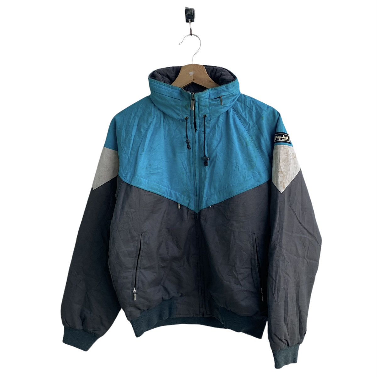 Descente Japanese Popjack Spacecrew Vintage Jacket Hoodie