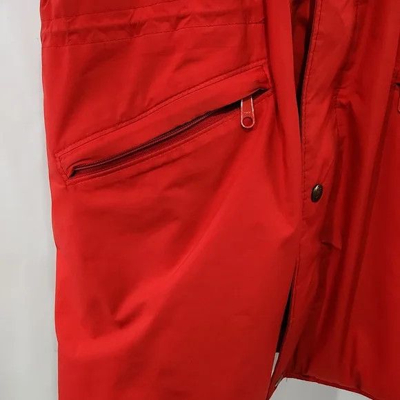 Lands' End Vtg Made in USA Red Goretex Jacket Plaid Wool Lining sz L Size US L / EU 52-54 / 3 - 7 Thumbnail
