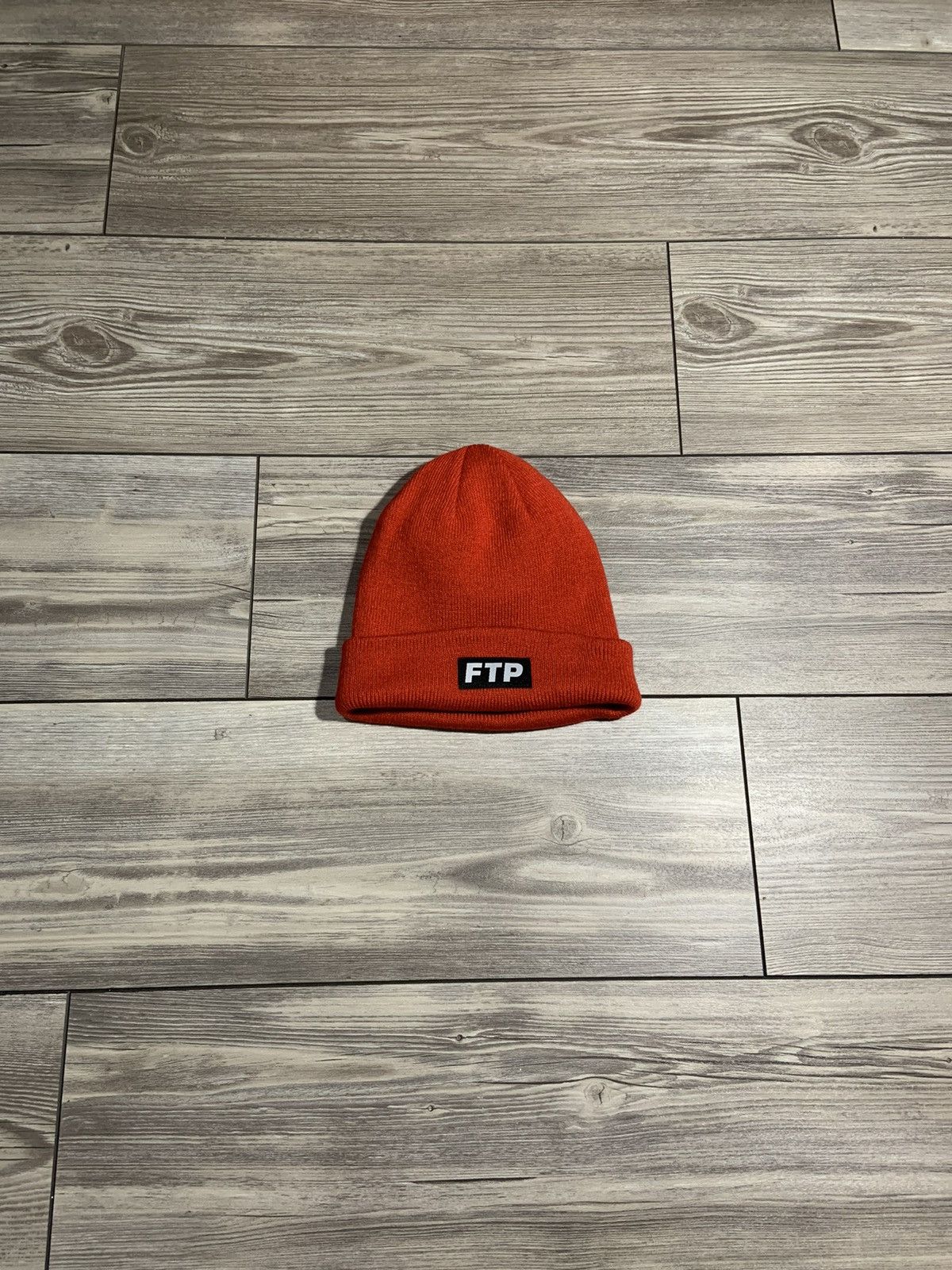 Fuck The Population FTP Reversible Navy/Red Beanie Size ONE SIZE - 3 Thumbnail