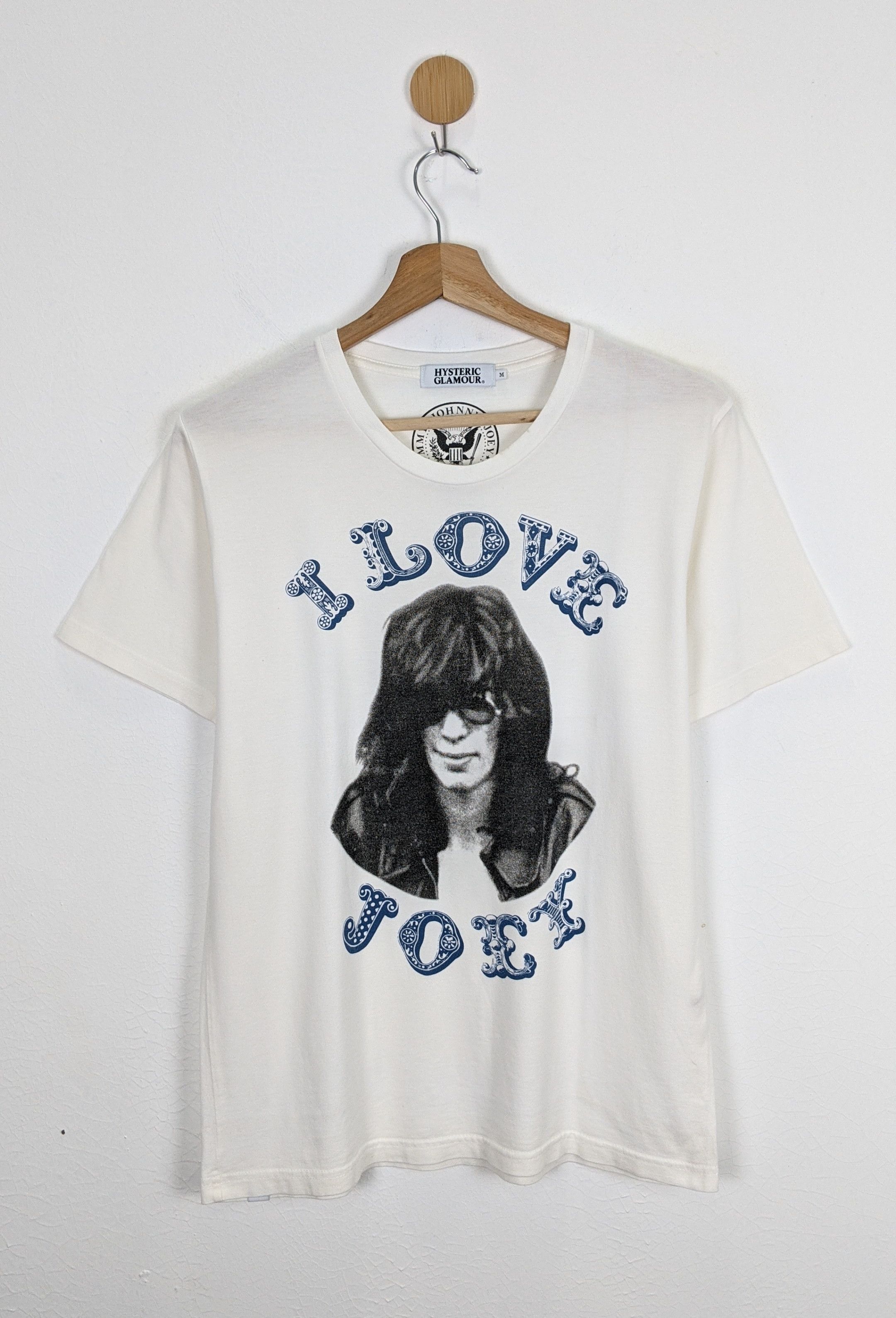 HYSTERIC GLAMOUR I LOVE JOEY TシャツY2k海外 HYSTERIC GLAMOUR I LOVE JOEY TシャツY2k海外 - メルカリ