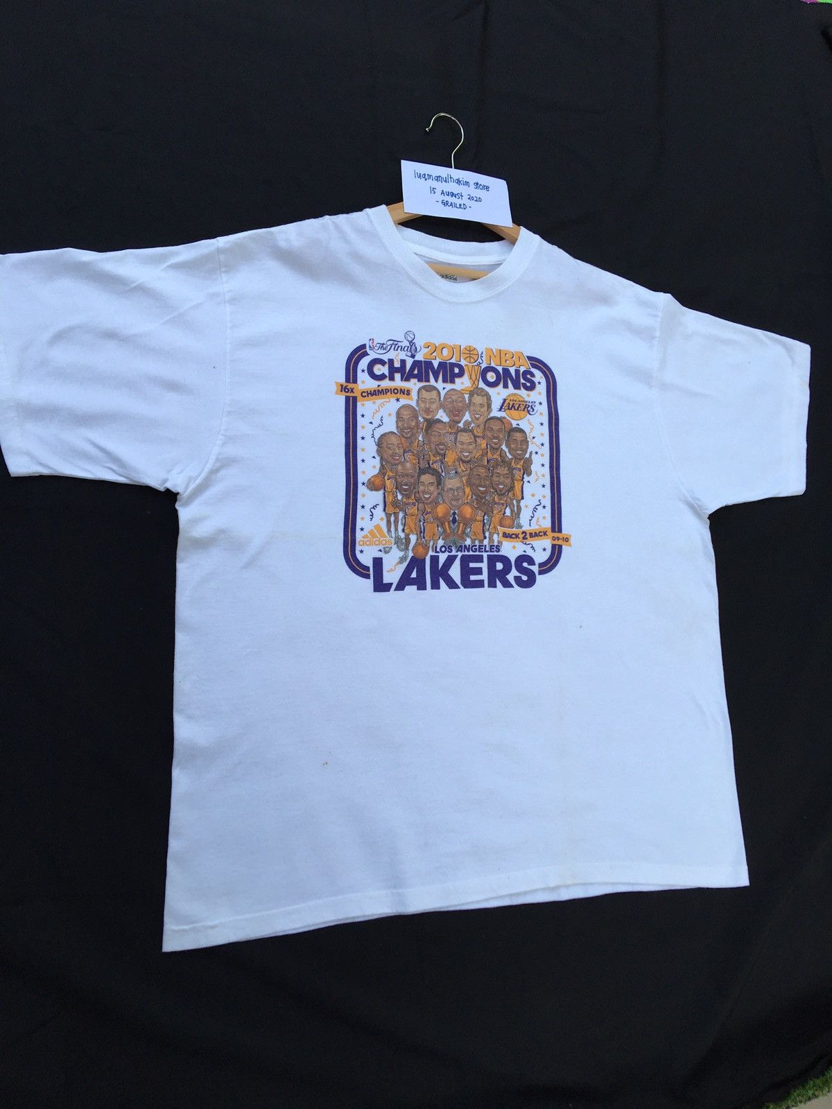 NBA RARE!! Tribute Kobe Bryant LA Lakers Tee x Adidas Size US XXL / EU 58 / 5 - 3 Thumbnail