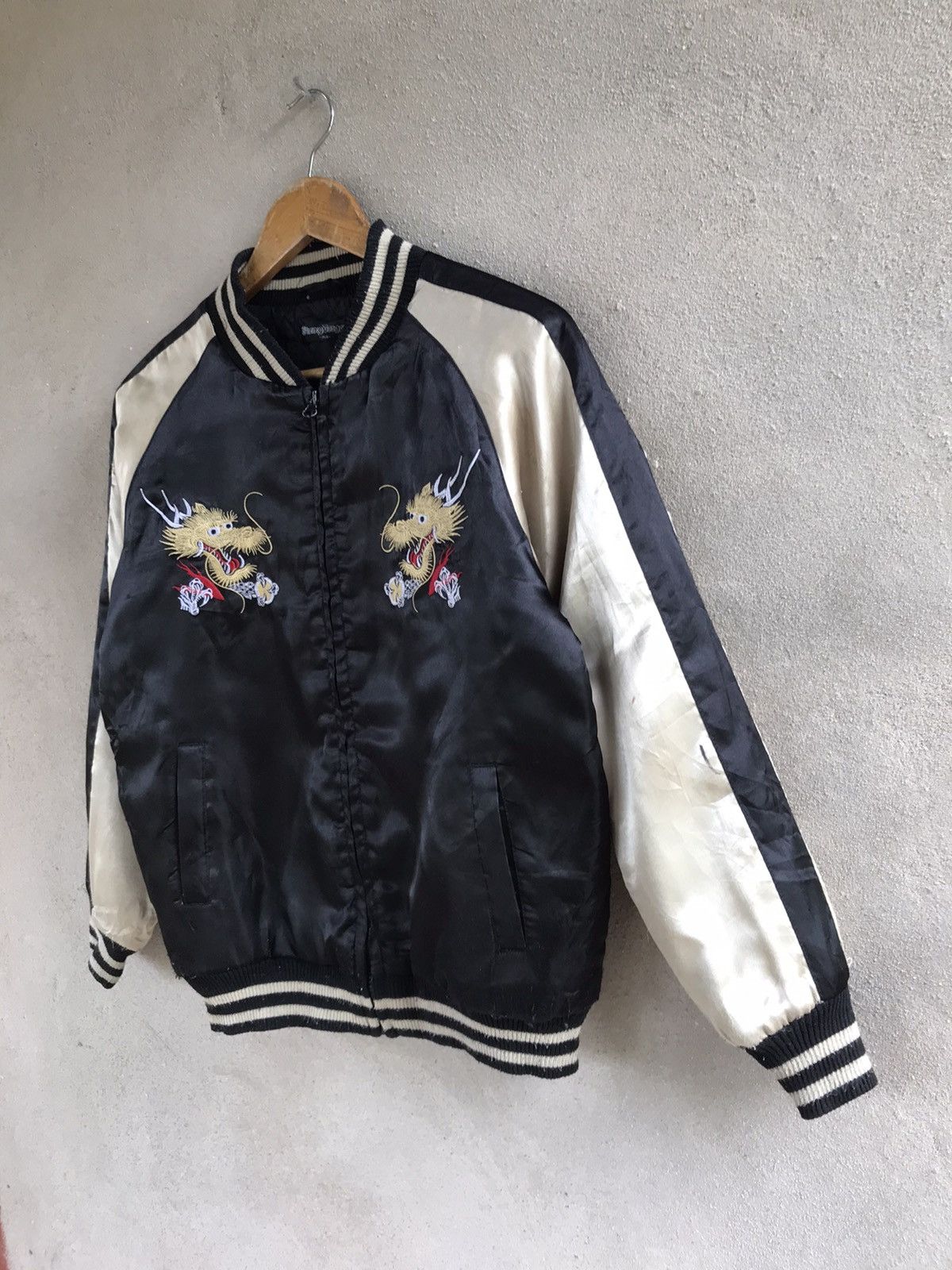 Beauty Beast × Vintage VINTAGE SUKAJAN SOUVENIR DRAGON JACKET Size US S / EU 44-46 / 1 - 6 Thumbnail