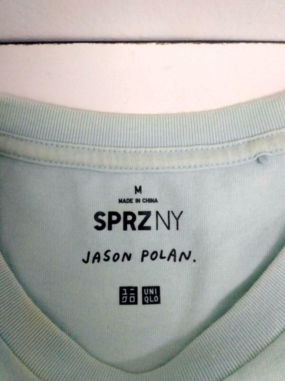 Japanese Brand × Vintage Jason Polan x Uniqlo T Shirt Rare Size US M / EU 48-50 / 2 - 5 Thumbnail
