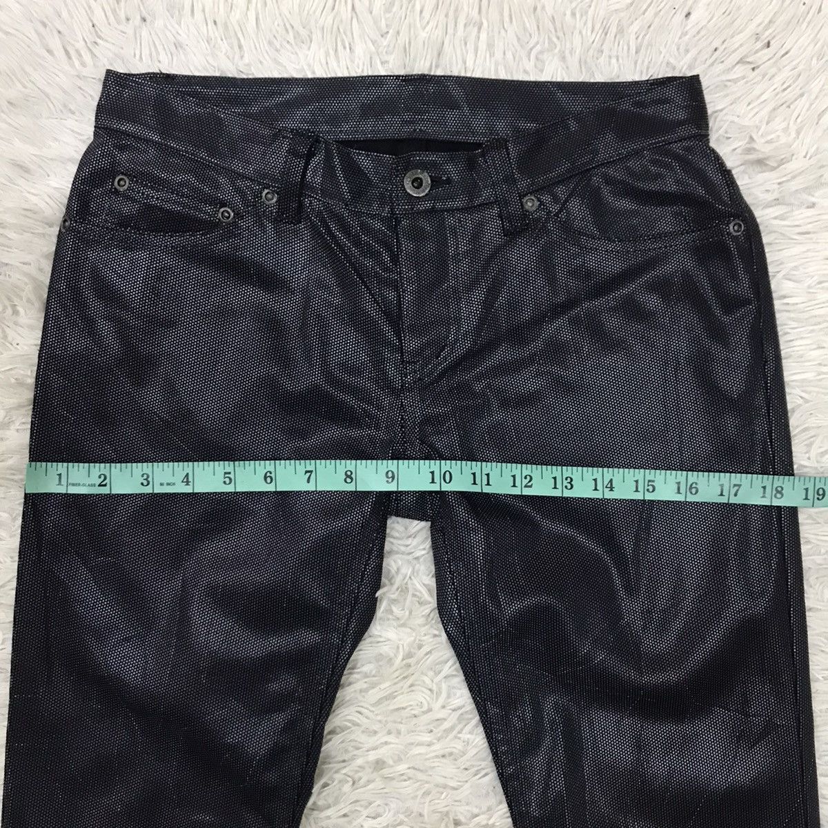 Hysteric Glamour Vintage Hysteric Glamour Skinny Elastic Split Ankle Pants Size 28" / US 6 / IT 42 - 20 Thumbnail