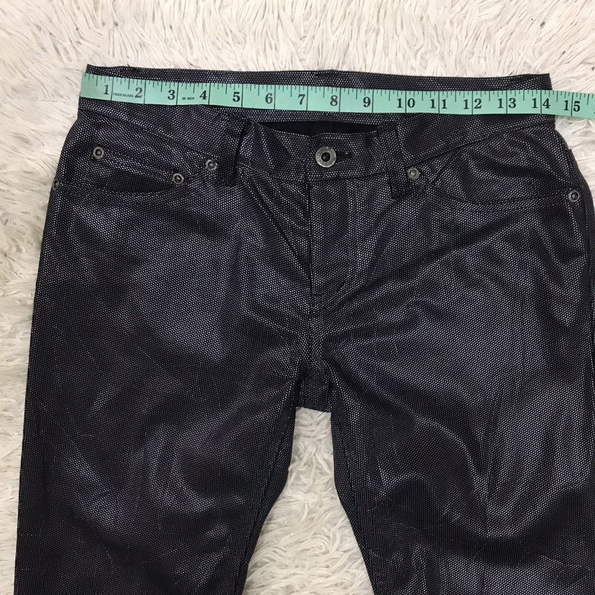 Hysteric Glamour Vintage Hysteric Glamour Skinny Elastic Split Ankle Pants Size 28" / US 6 / IT 42 - 18 Thumbnail