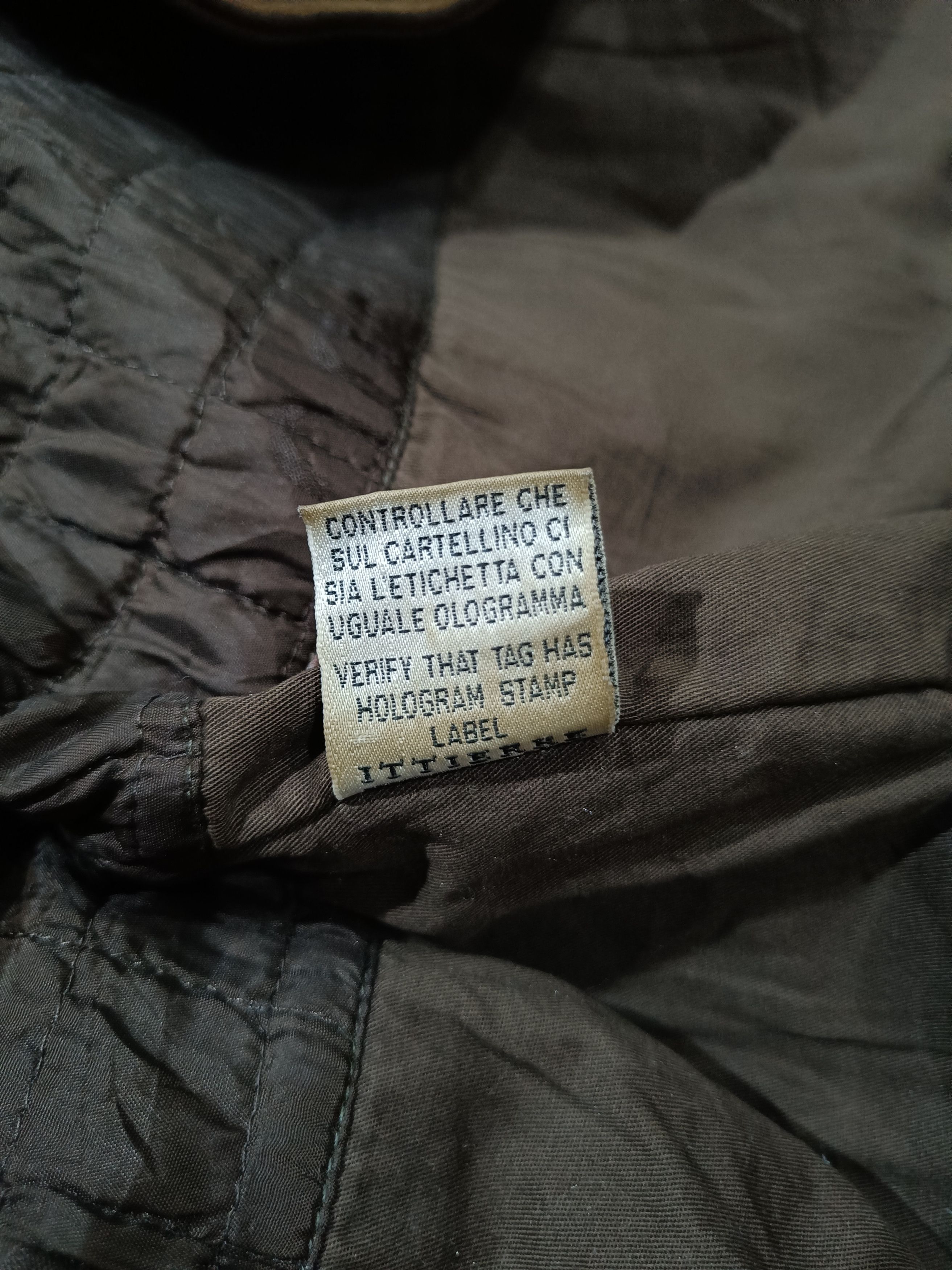 Versace Jeans Couture × Vintage Vintage Versace Leather Jacket Size US L / EU 52-54 / 3 - 6 Thumbnail