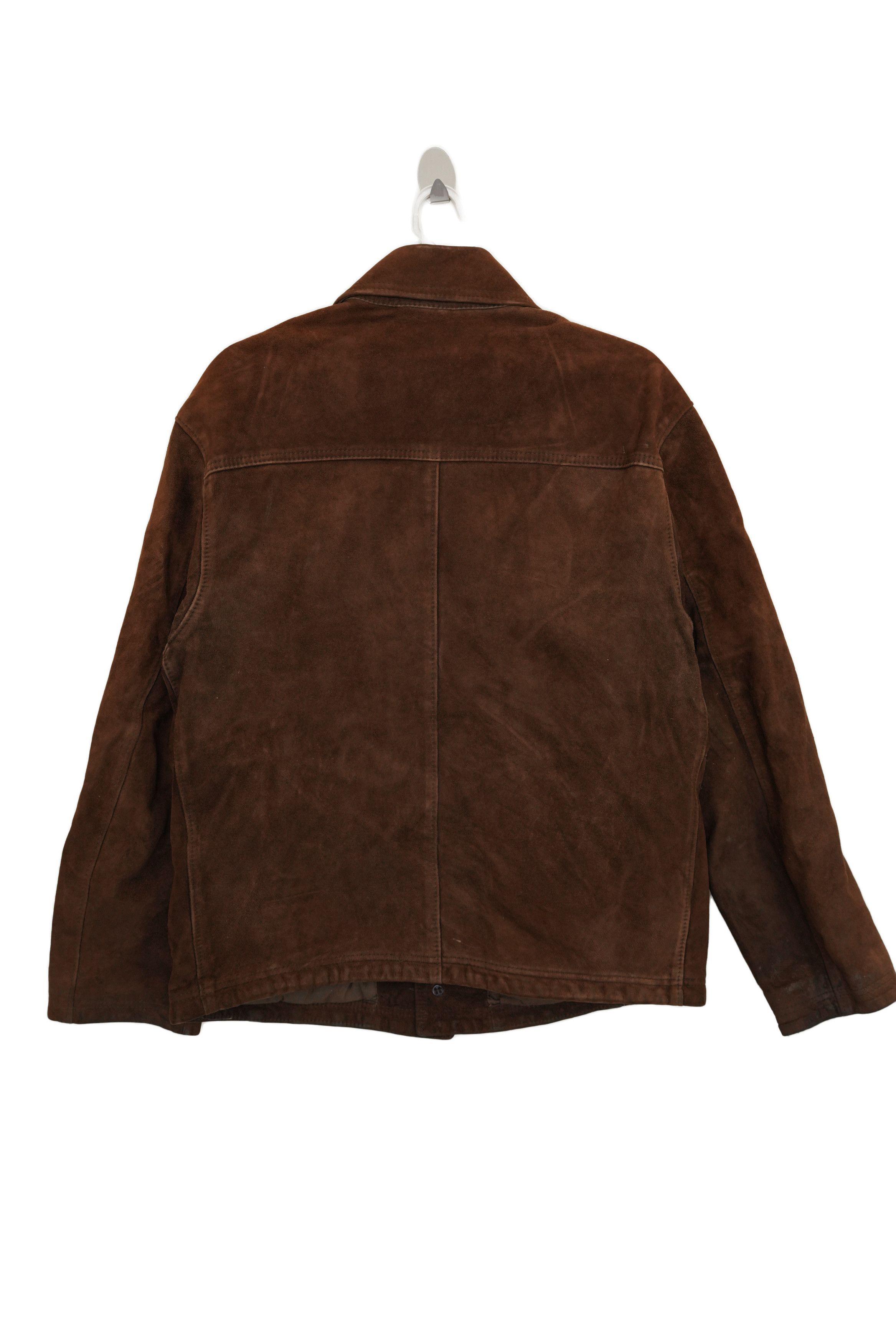 Versace Jeans Couture × Vintage Vintage Versace Leather Jacket Size US L / EU 52-54 / 3 - 2 Thumbnail