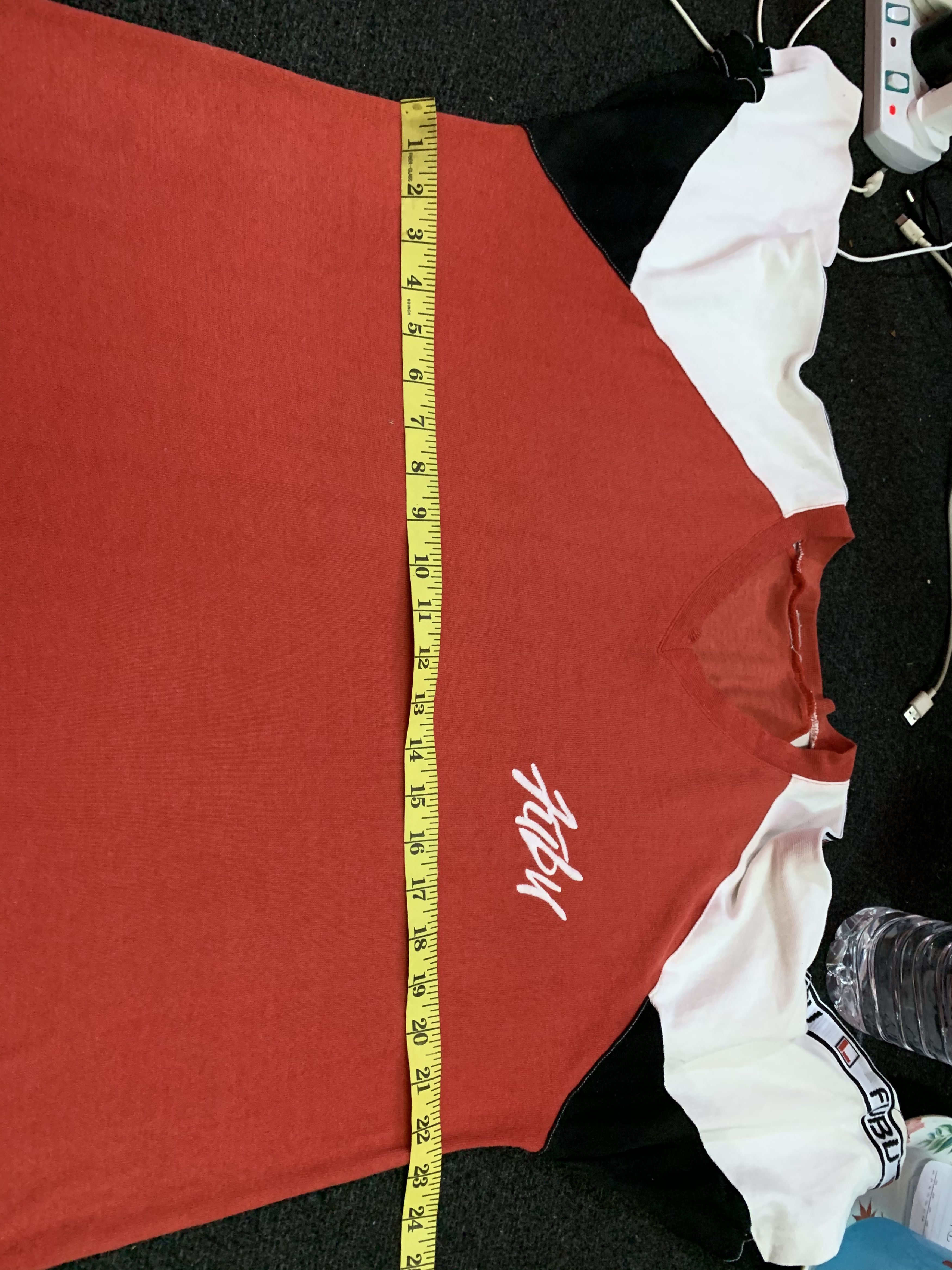 Fubu Rare! Vintage 90s Fubu Sports Side Tape Embroided Logo Tee Size US L / EU 52-54 / 3 - 14 Thumbnail