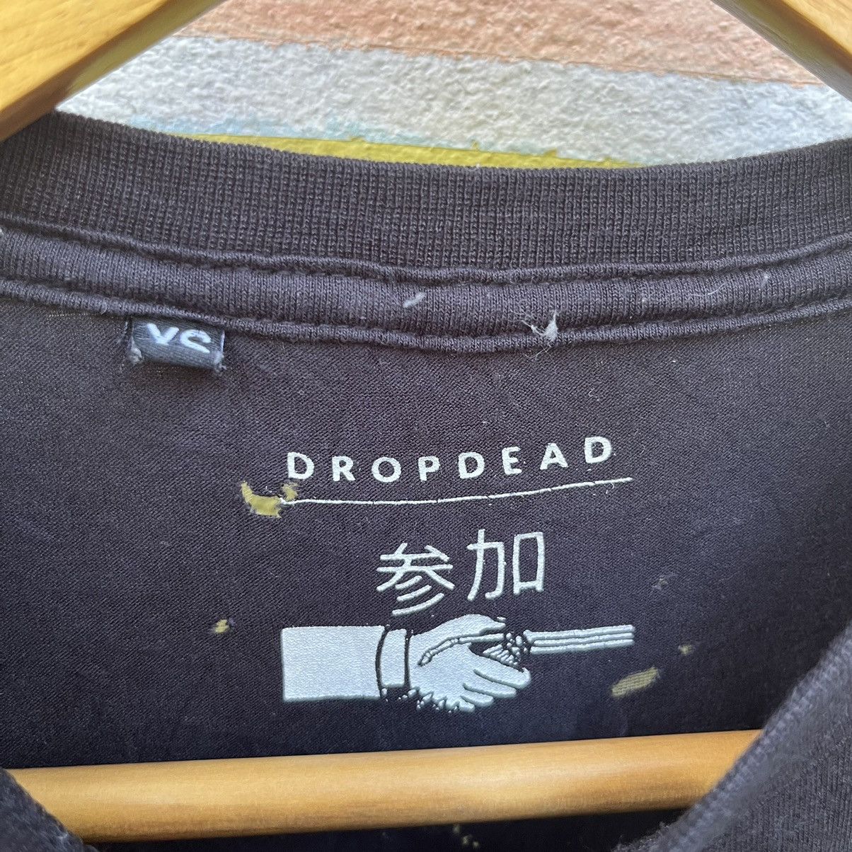 Drop Dead × Drop Dead Clothing Drop Dead distressed tee Size US XS / EU 42 / 0 - 8 Thumbnail