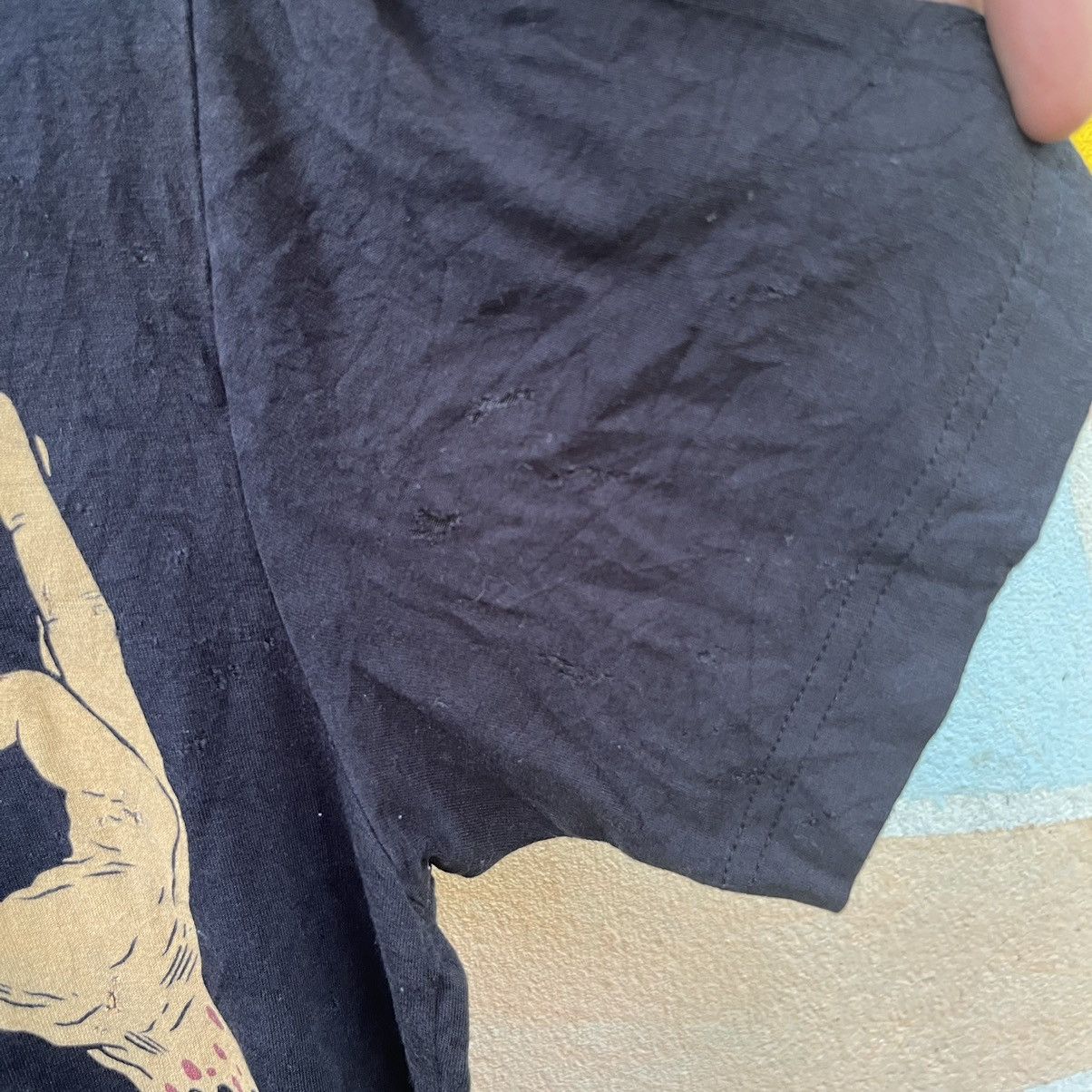 Drop Dead × Drop Dead Clothing Drop Dead distressed tee Size US XS / EU 42 / 0 - 7 Thumbnail