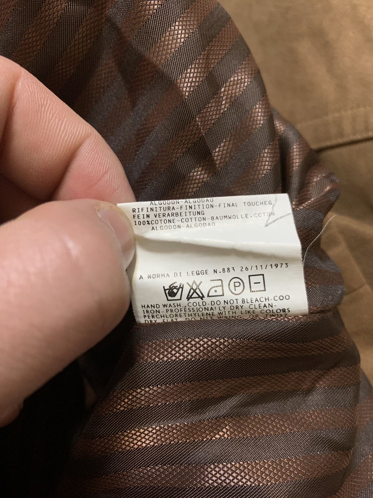 Armani × Giorgio Armani Vintage 90’s Giorgio Armani Light Jacket Size US XXL / EU 58 / 5 - 8 Thumbnail