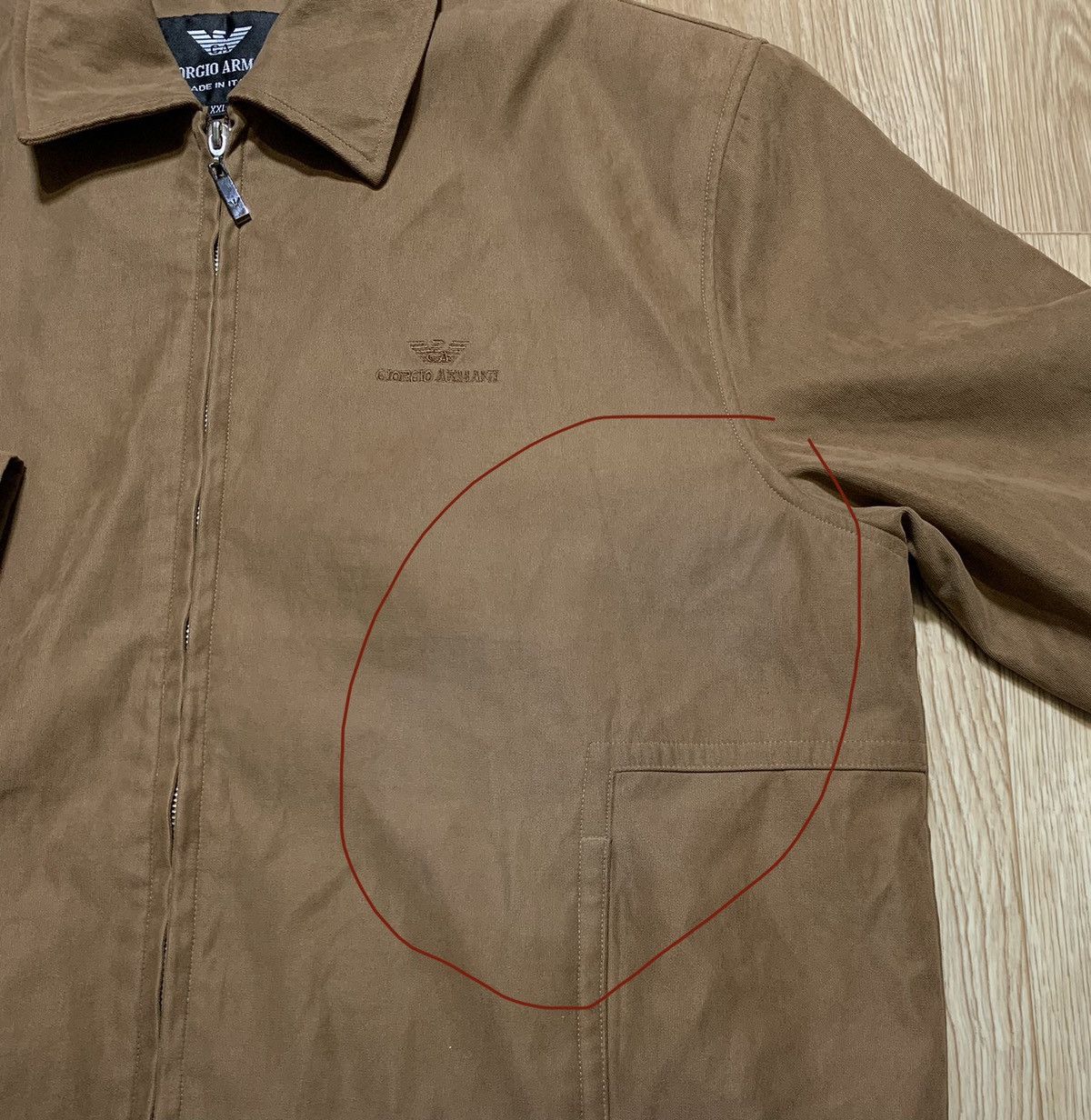 Armani × Giorgio Armani Vintage 90’s Giorgio Armani Light Jacket Size US XXL / EU 58 / 5 - 3 Thumbnail