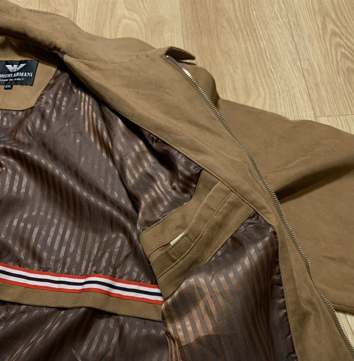 Armani × Giorgio Armani Vintage 90’s Giorgio Armani Light Jacket Size US XXL / EU 58 / 5 - 6 Thumbnail