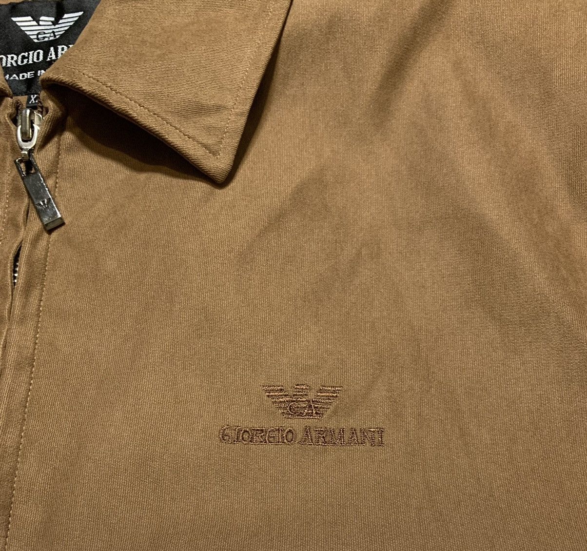 Armani × Giorgio Armani Vintage 90’s Giorgio Armani Light Jacket Size US XXL / EU 58 / 5 - 4 Thumbnail