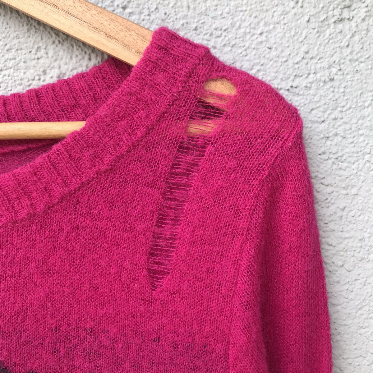 Aran Isles Knitwear Vintage ARW Grunge Skulls Bone Motive Shaggy Knitwear Size US S / EU 44-46 / 1 - 8 Thumbnail