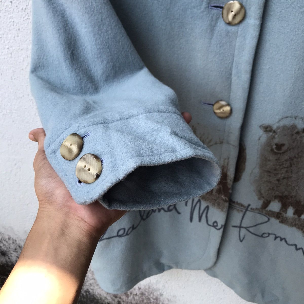 Habitat Vintage A-Shual Habitat Motive Button Jacket Size US XL / EU 56 / 4 - 6 Thumbnail