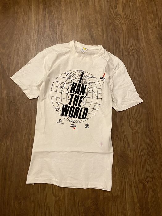 I ran the world 1986 2024 t shirt