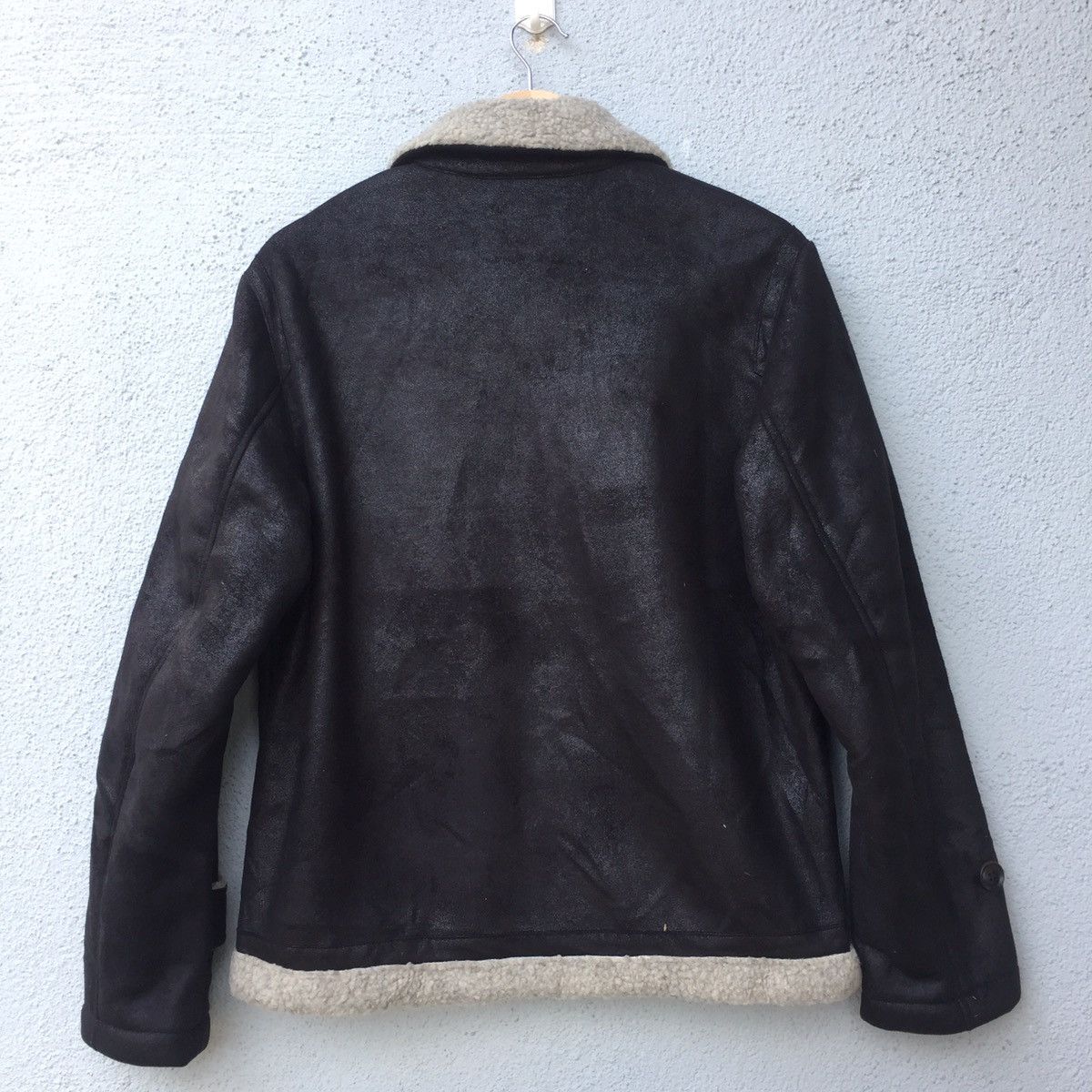 Japanese Brand Vintage Japanese Black Jacket Sherpa Lining Size US M / EU 48-50 / 2 - 12 Thumbnail