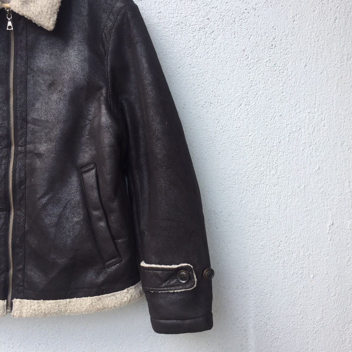 Japanese Brand Vintage Japanese Black Jacket Sherpa Lining Size US M / EU 48-50 / 2 - 5 Thumbnail