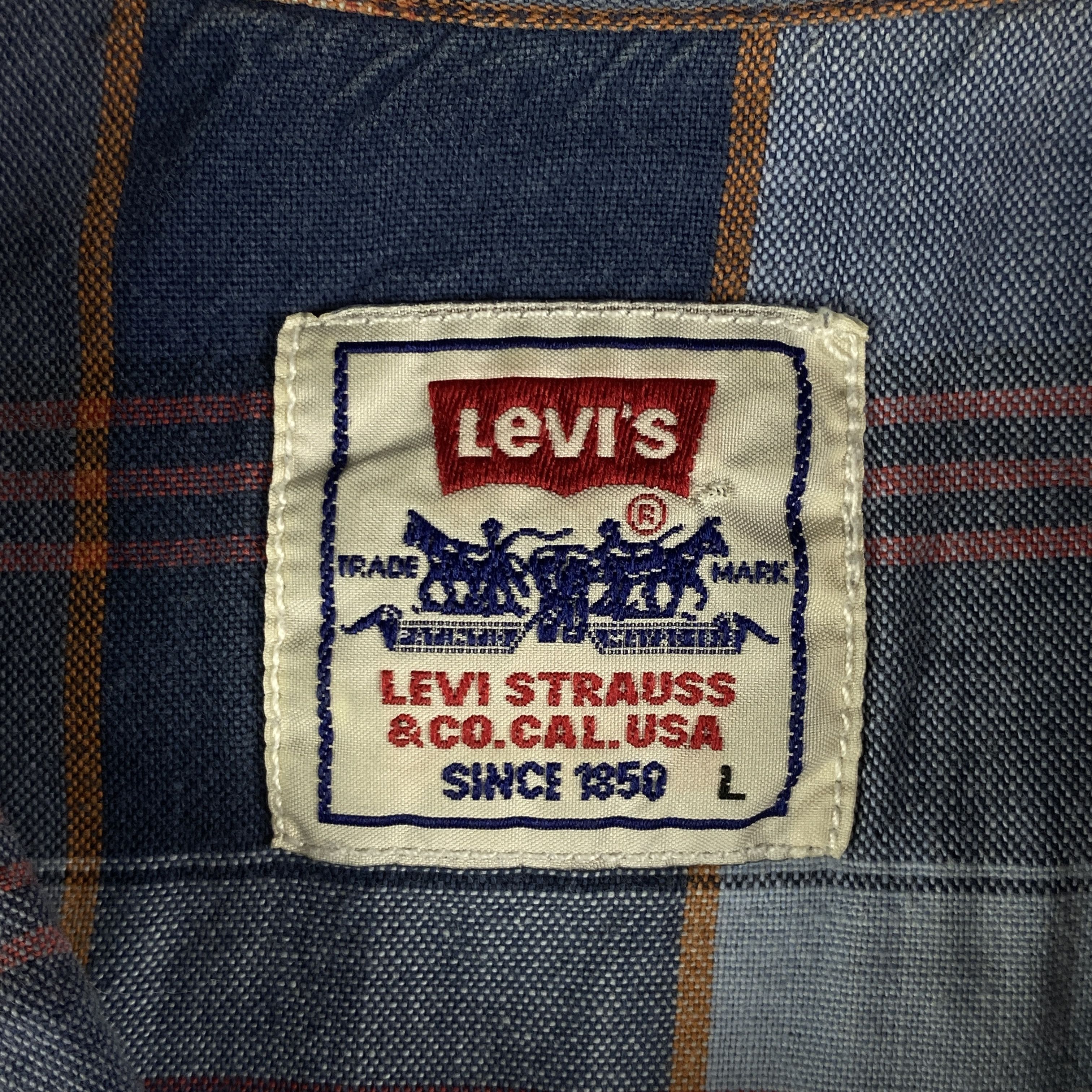 Levi's × Levi's Vintage Clothing × Vintage Men’s Shirt Long Sleeve Levi’s Vintage Size L Size US L / EU 52-54 / 3 - 4 Thumbnail