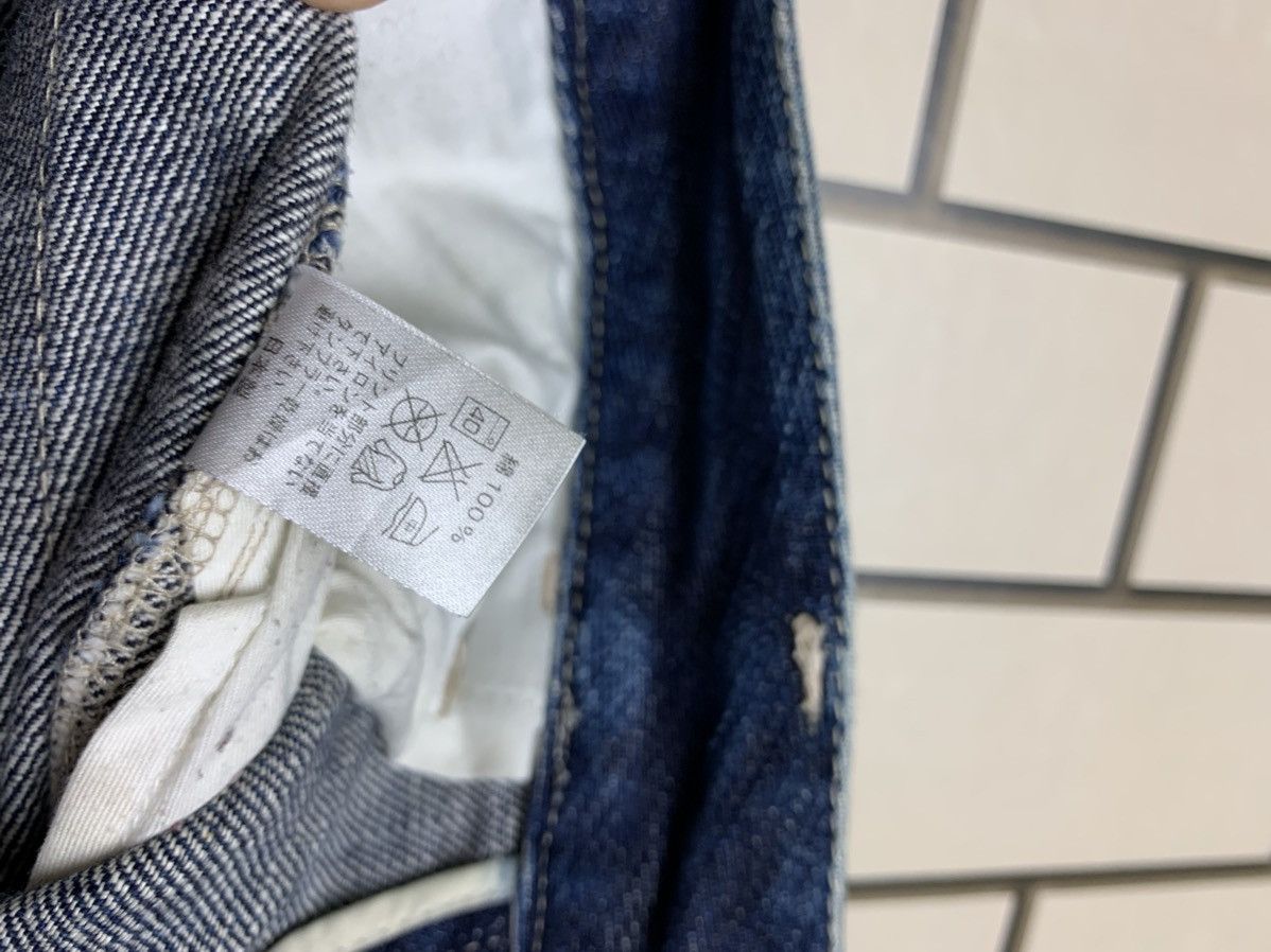 If Six Was Nine × Japanese Brand × Jean Machine Vintage Japanese Brand Machine Distressed Denim Size US 33 - 24 Thumbnail