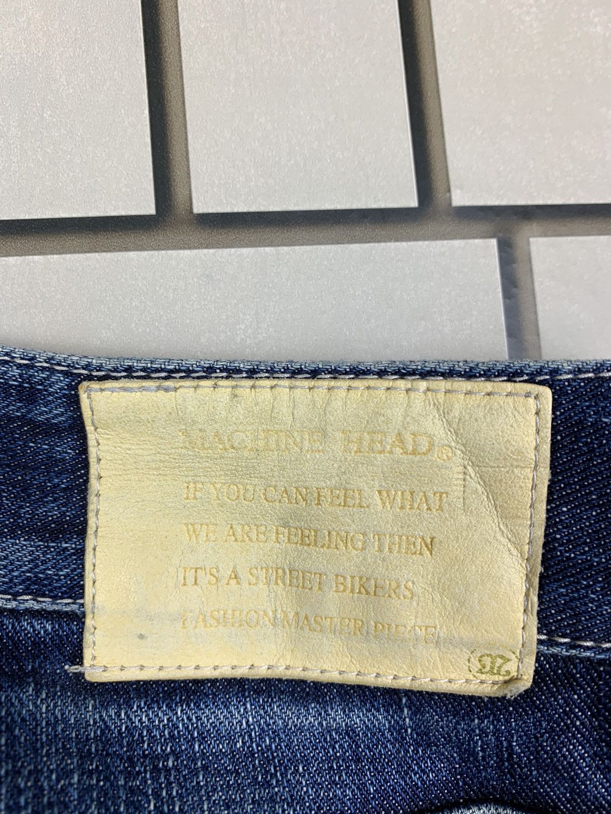 If Six Was Nine × Japanese Brand × Jean Machine Vintage Japanese Brand Machine Distressed Denim Size US 33 - 22 Thumbnail