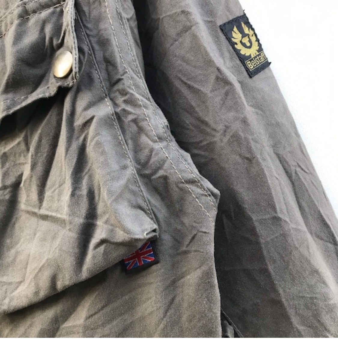 Belstaff Vtg 90s BELSTAFF motorcycle wax jacket Size US M / EU 48-50 / 2 - 4 Thumbnail