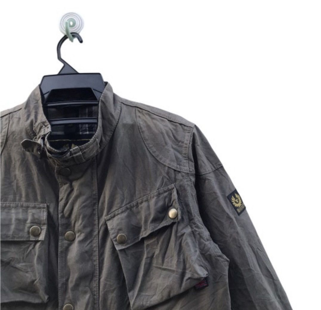 Belstaff Vtg 90s BELSTAFF motorcycle wax jacket Size US M / EU 48-50 / 2 - 2 Thumbnail