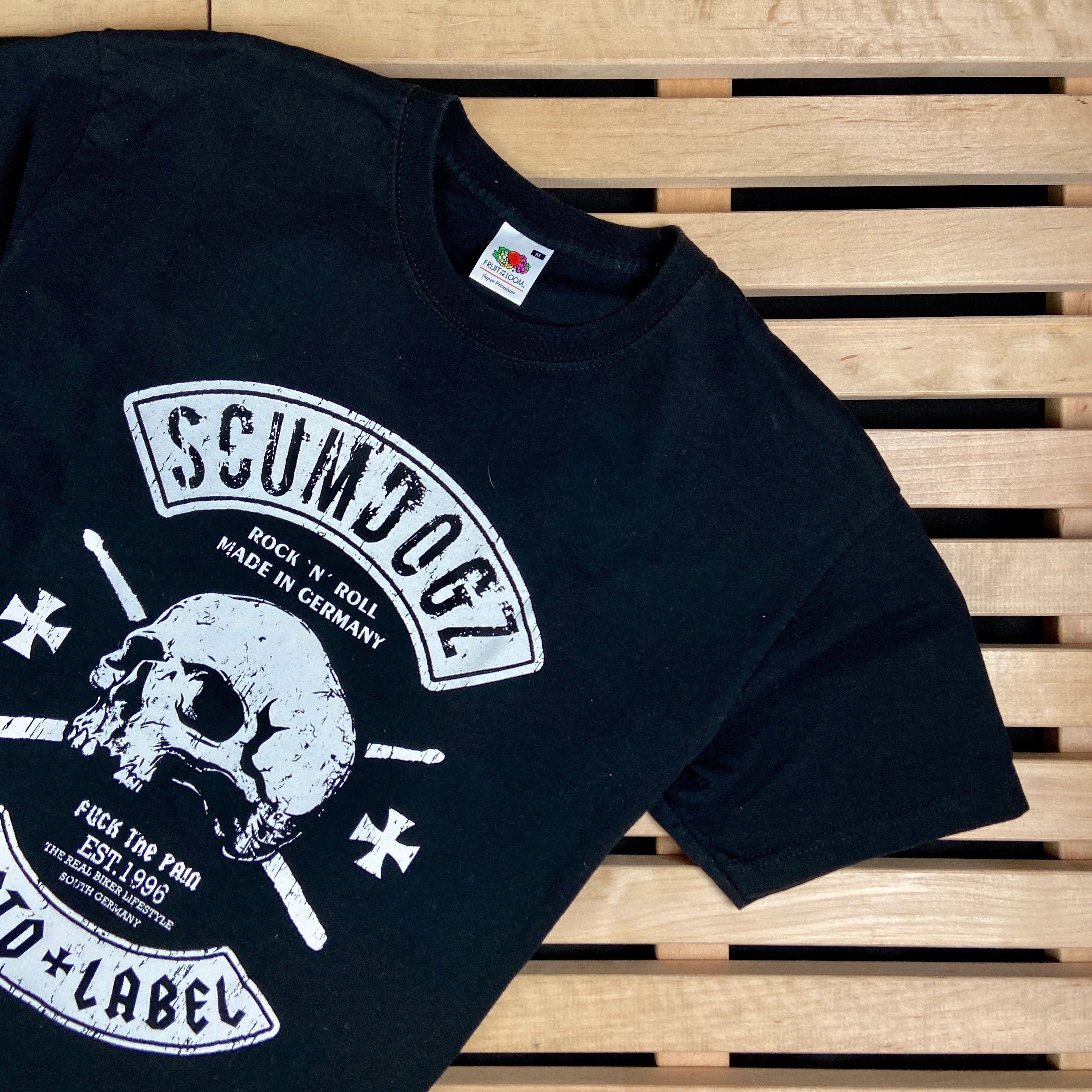 Band Tees Mens Vintage T Shirt Scumdooz Rock N Roll Moto Label Size M Size US M / EU 48-50 / 2 - 2 Thumbnail