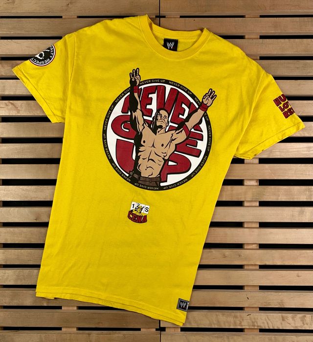 John cena best sale yellow t shirt