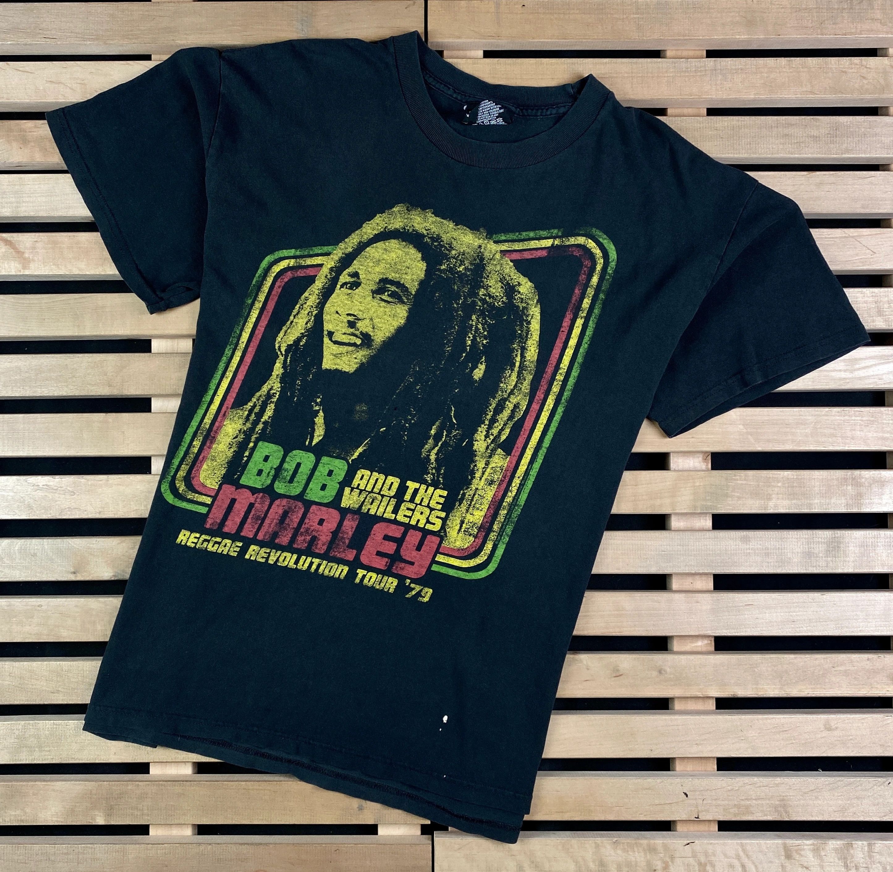 Band Tees × Bob Marley × Vintage Mens Vintahe T-Shirt Bob Marley Vintage Zion Size L Size US L / EU 52-54 / 3 - 1 Thumbnail