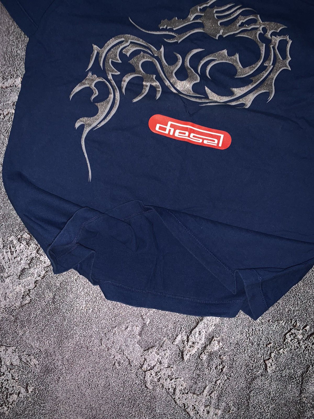 Diesel × Japanese Brand × Vintage Diesel big Japanese dragon 🐉 vintage tee T-shirt 👕 90s y2k Size M / US 6-8 / IT 42-44 - 11 Thumbnail