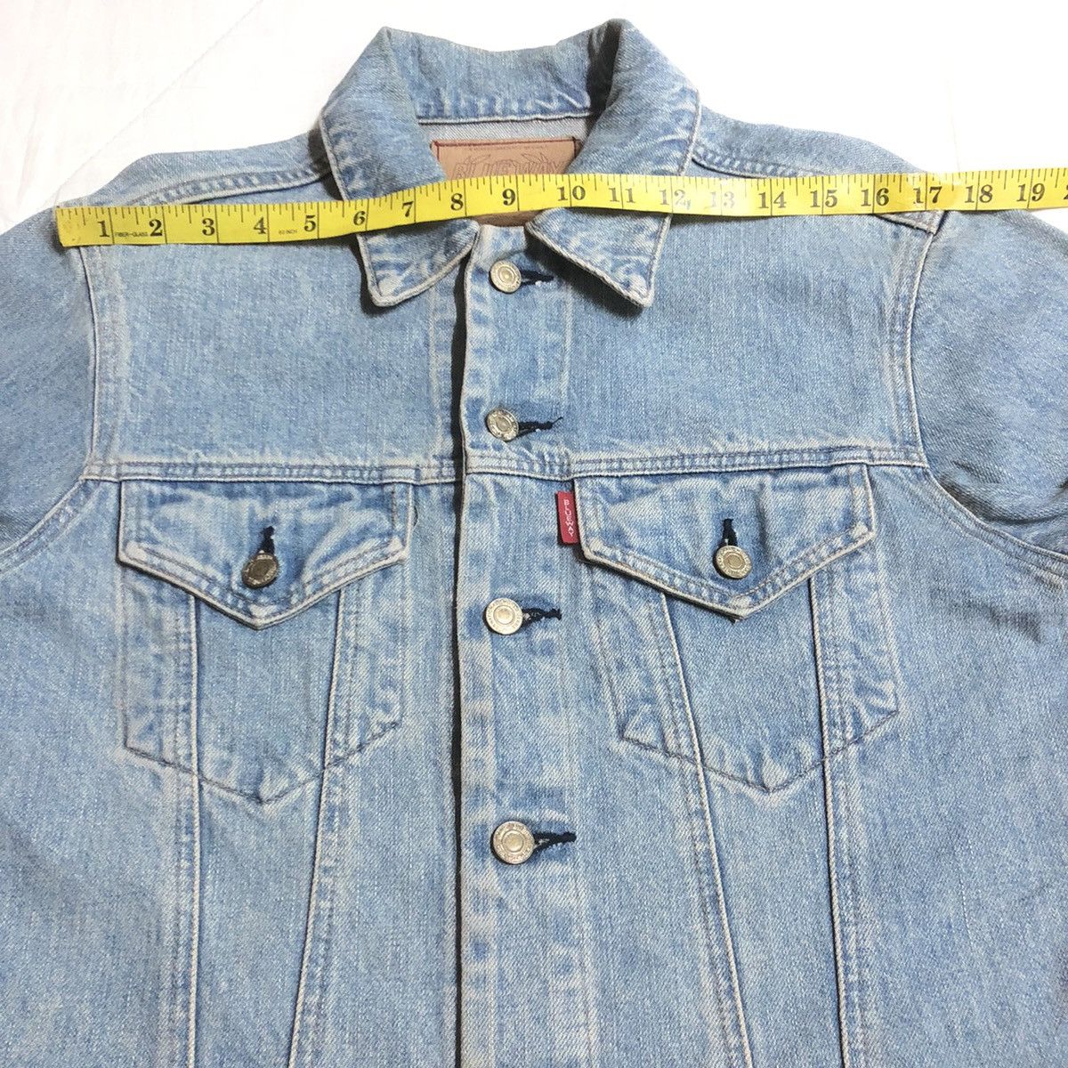 Japanese Brand Blueway Japan Trucker Denim Jacket Size US M / EU 48-50 / 2 - 6 Thumbnail